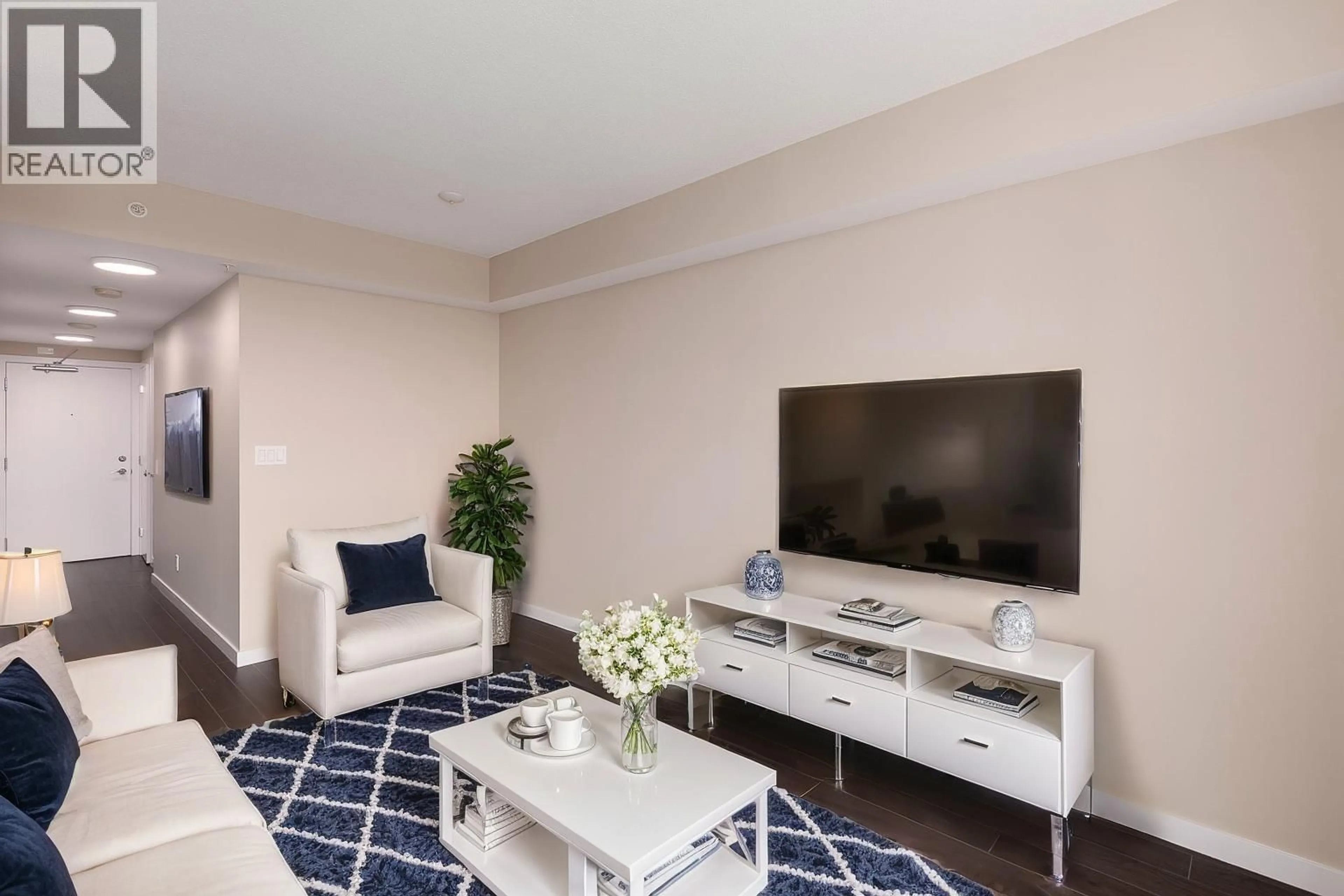 Living room with furniture, unknown for 1506 - 168 1ST AVENUE, Vancouver British Columbia V5Y0H6
