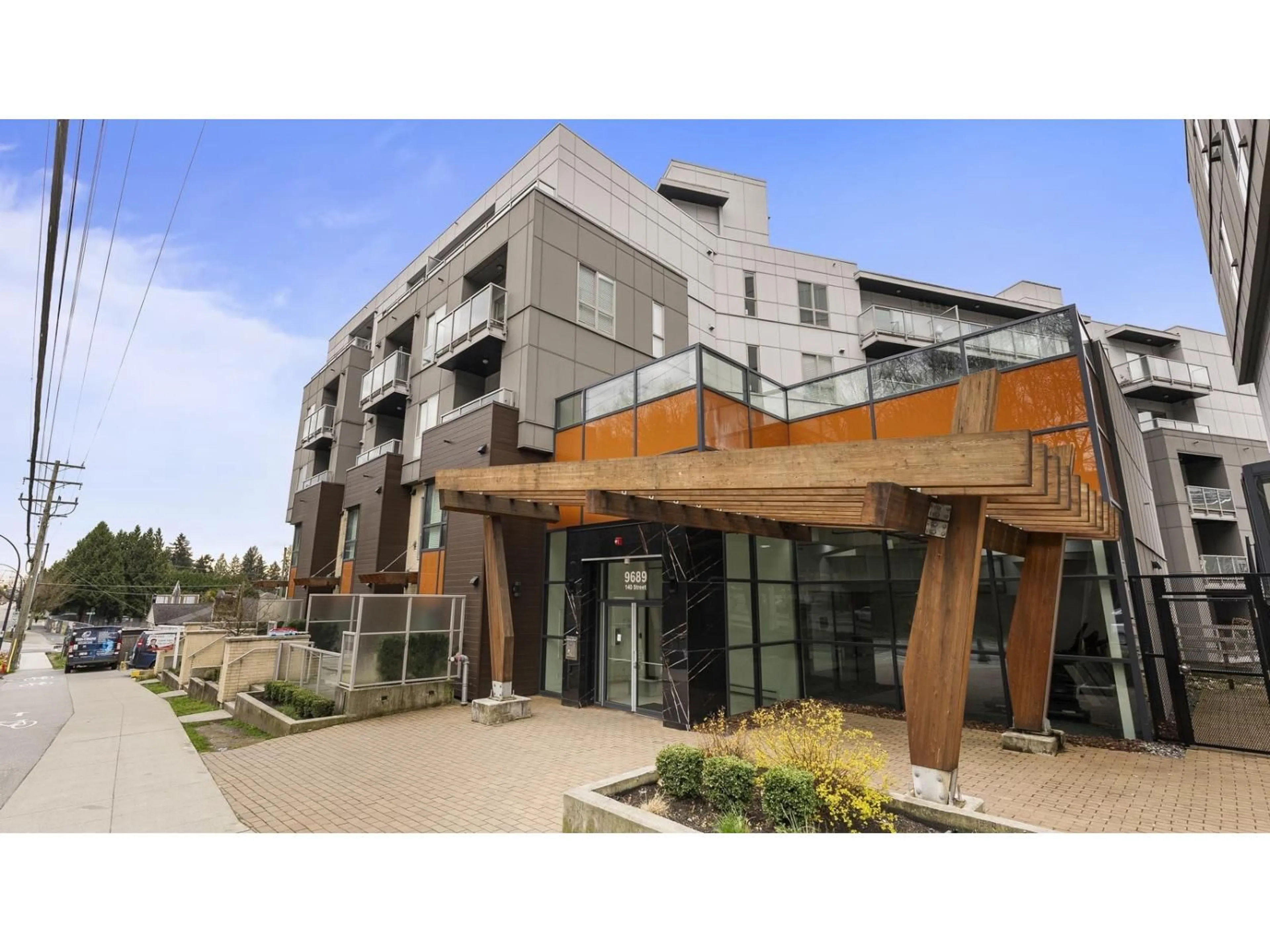 Patio, building for B108 - 9689 140, Surrey British Columbia V3T0P3