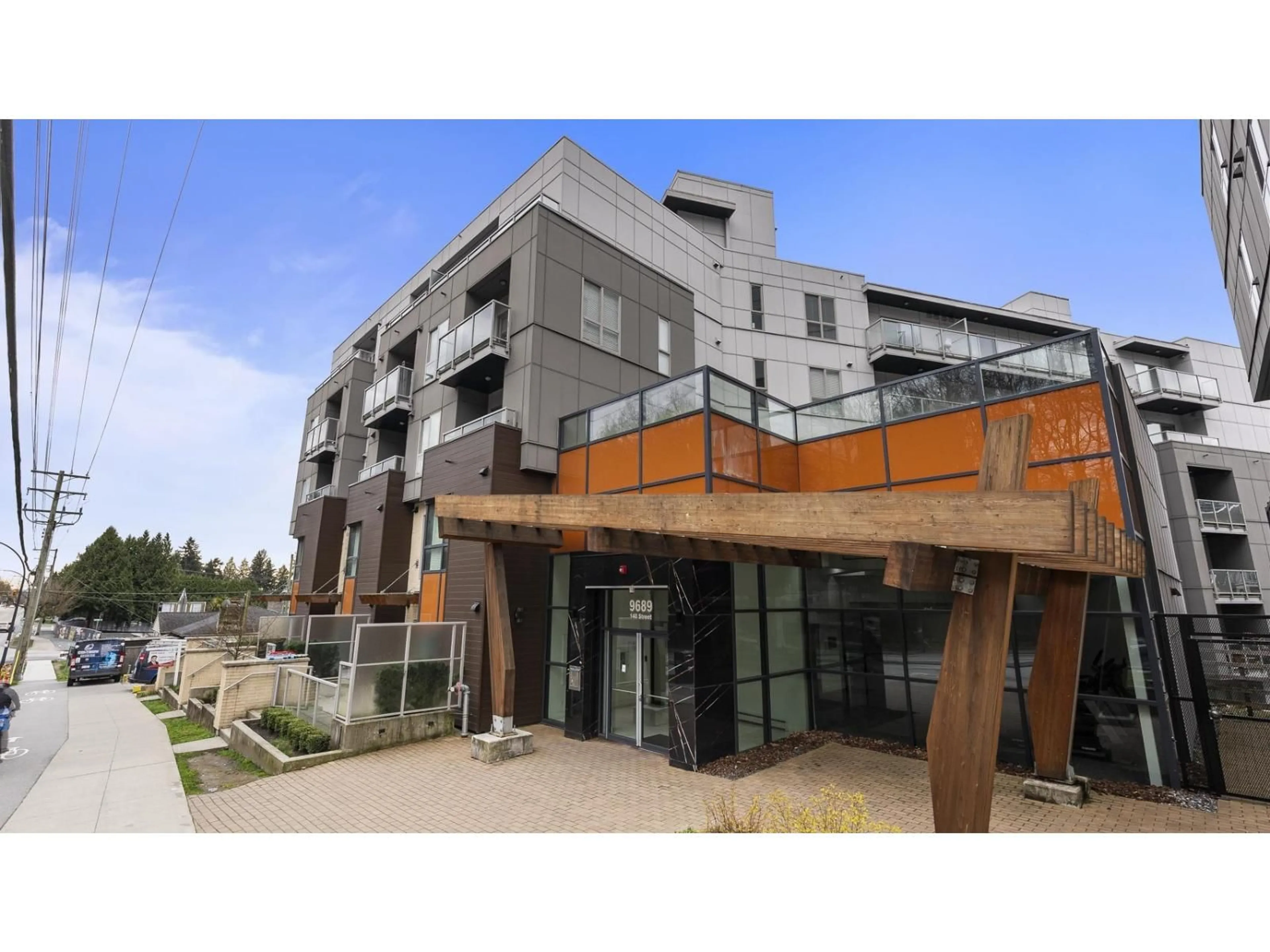 Patio, building for B108 - 9689 140, Surrey British Columbia V3T0P3