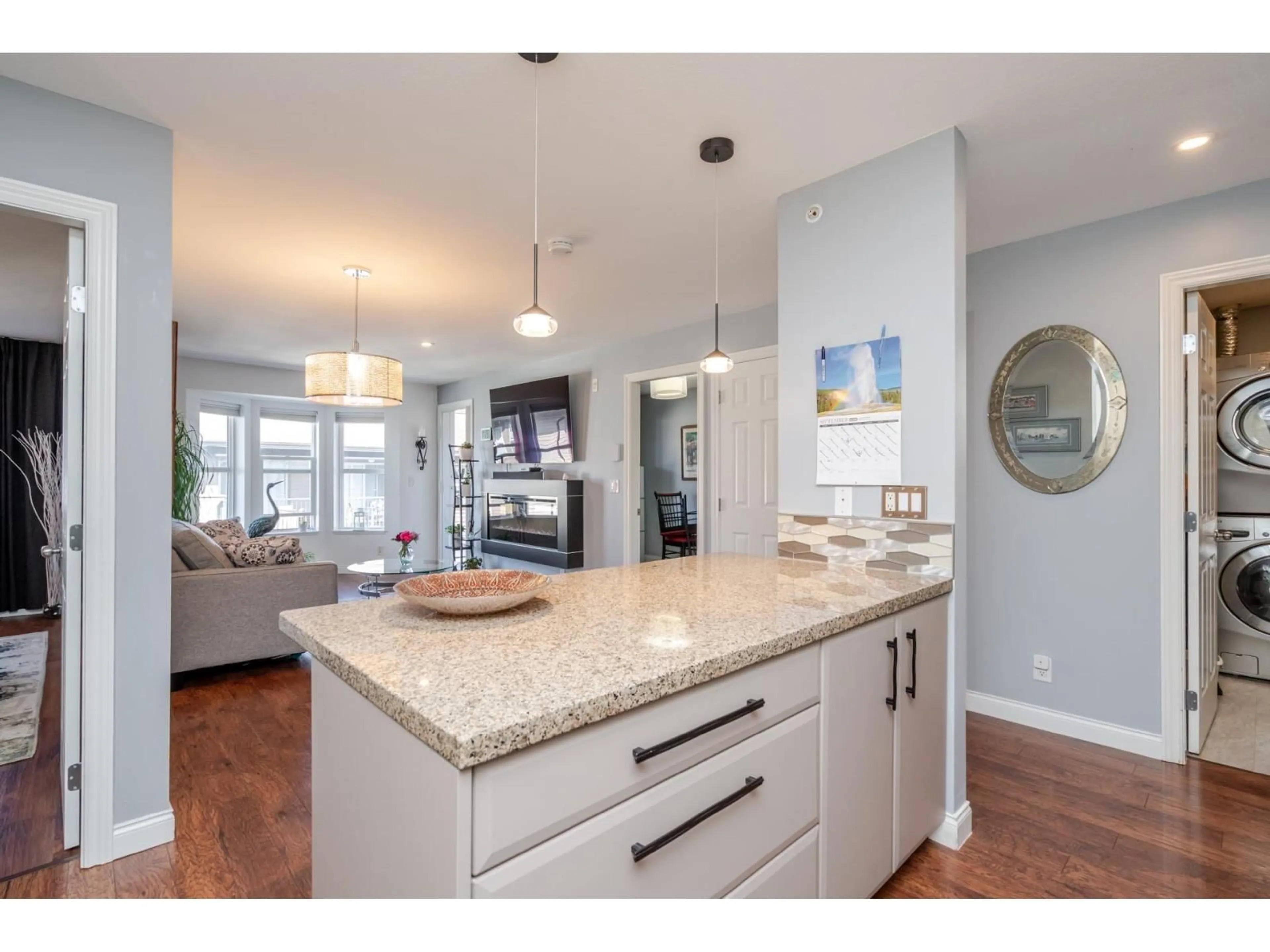 Open concept kitchen, unknown for 409 - 5474 198TH, Langley British Columbia V3A1G2