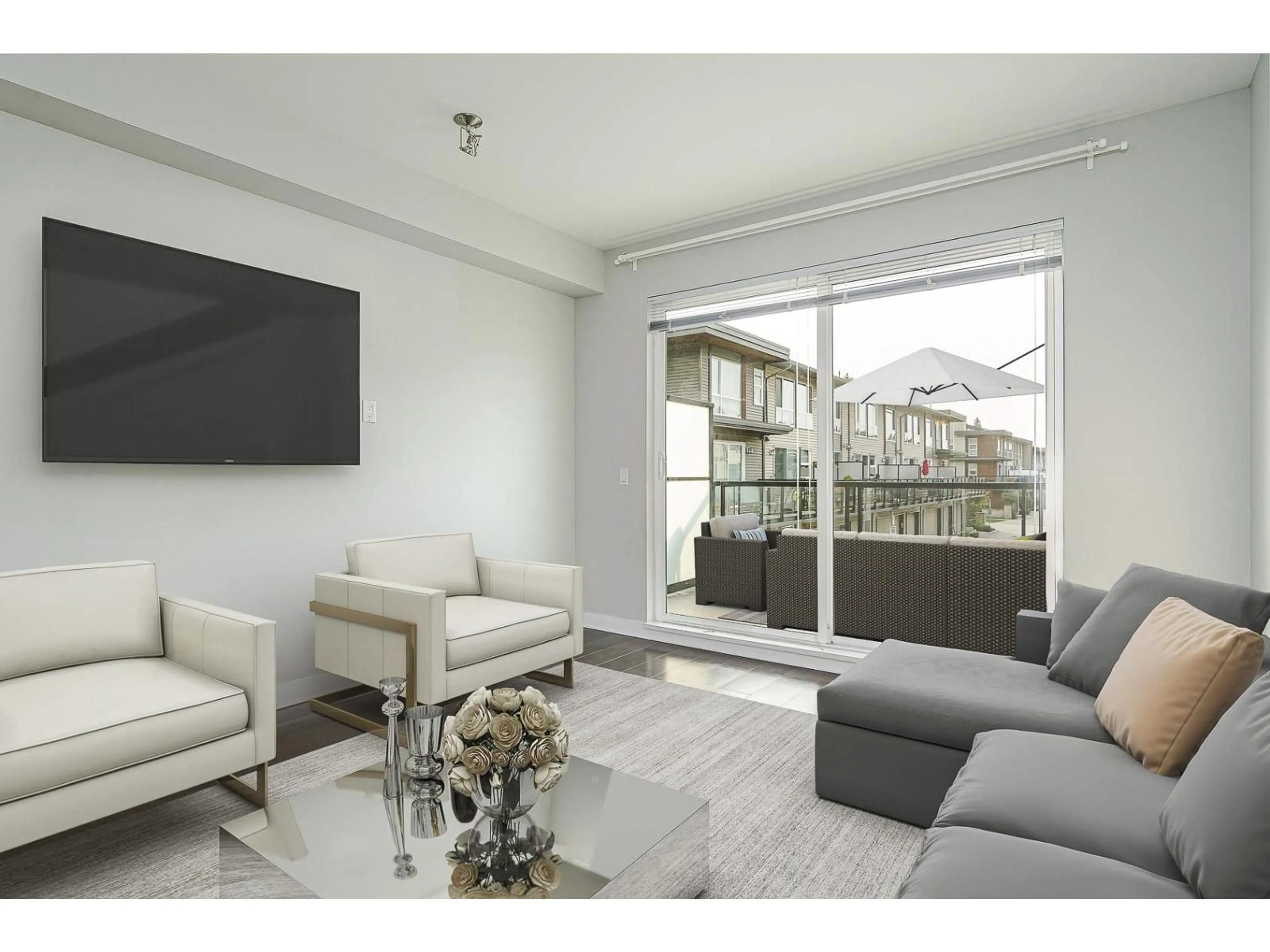 Living room with furniture, unknown for 28 - 16223 23A, Surrey British Columbia V3Z6P4