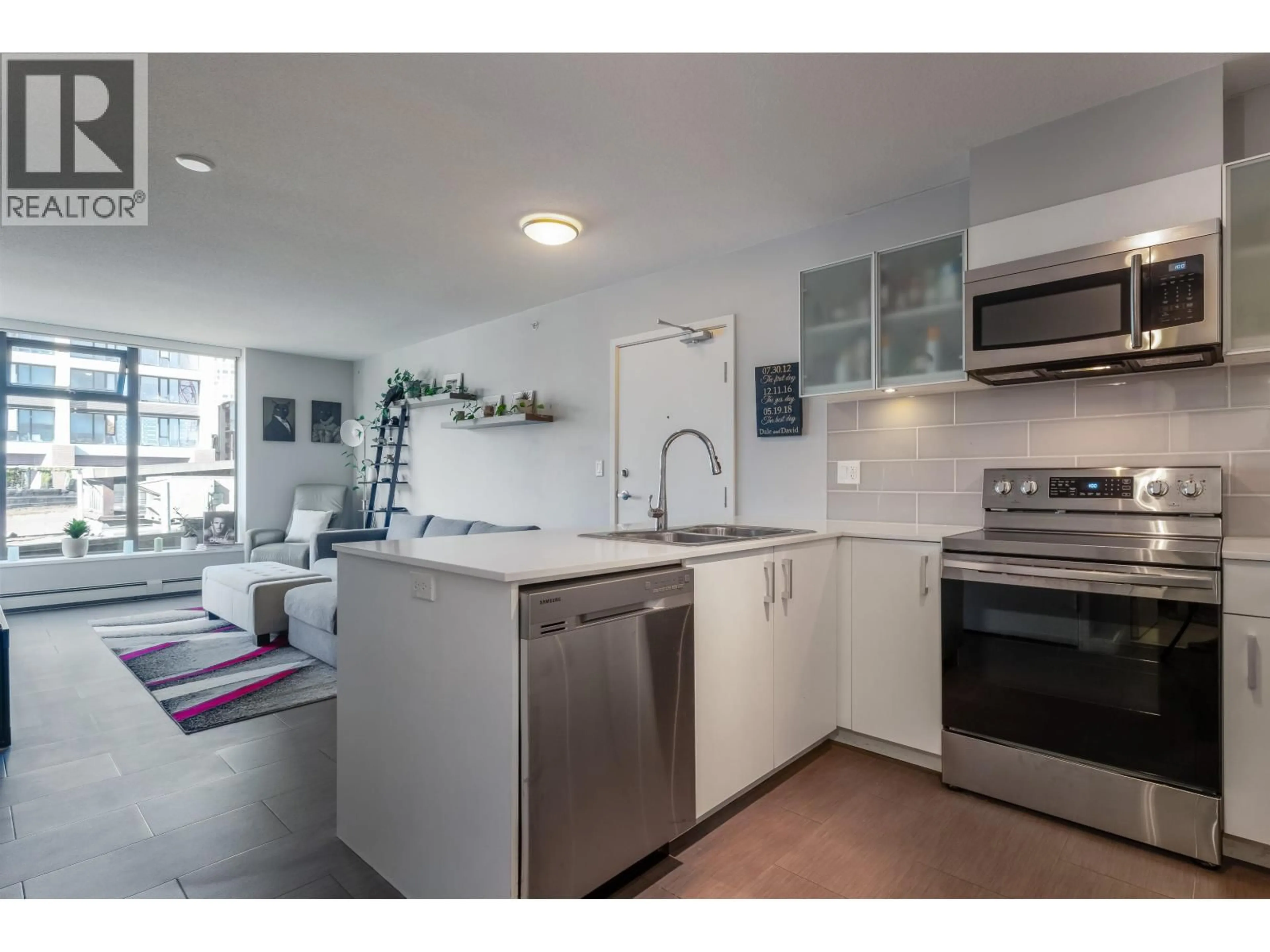 Open concept kitchen, unknown for 606 - 66 CORDOVA STREET, Vancouver British Columbia V6B0L2