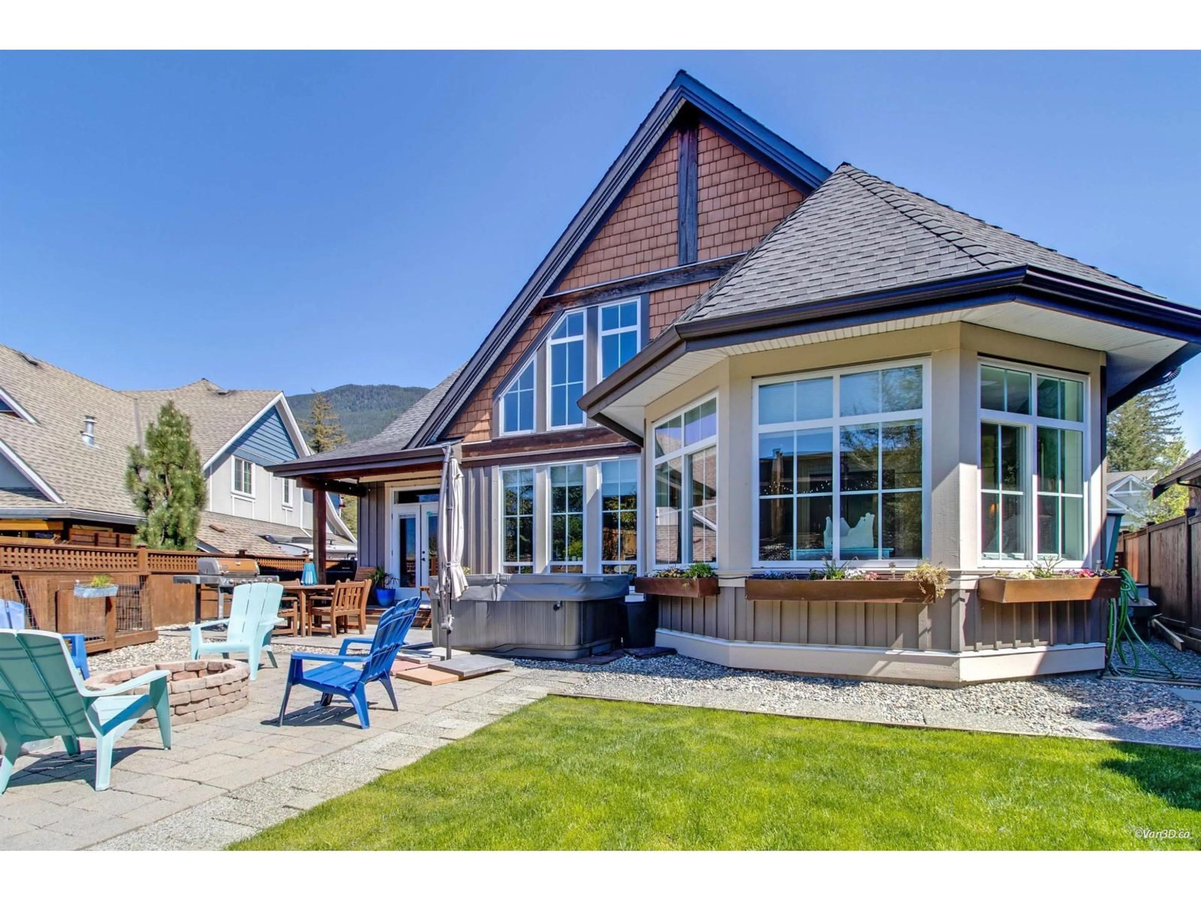 Home with brick exterior material, water/lake/river/ocean view for 15 - 1911 WOODSIDE BOULEVARD, Agassiz British Columbia V0M1A1