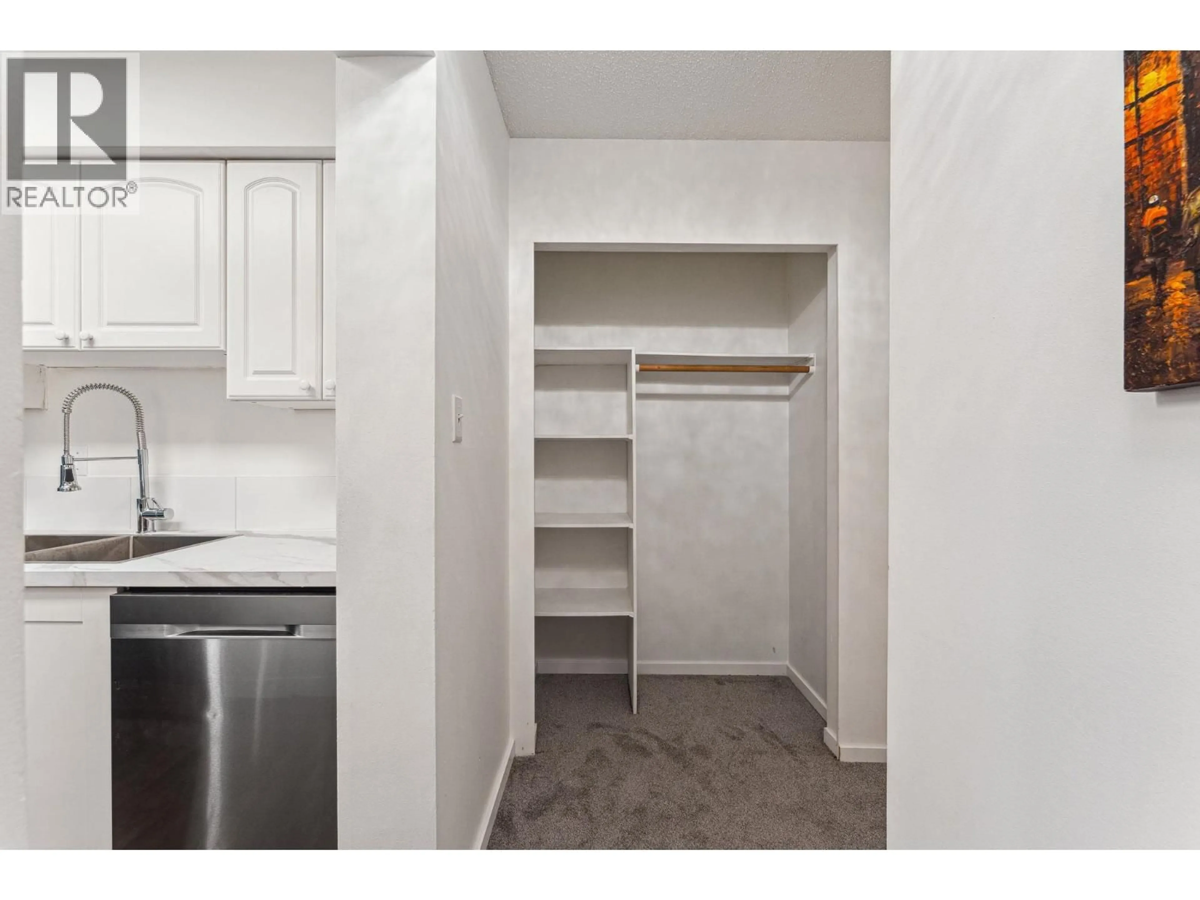 Storage room or clothes room or walk-in closet for 212 - 6651 LYNAS LANE, Richmond British Columbia V7C3K8
