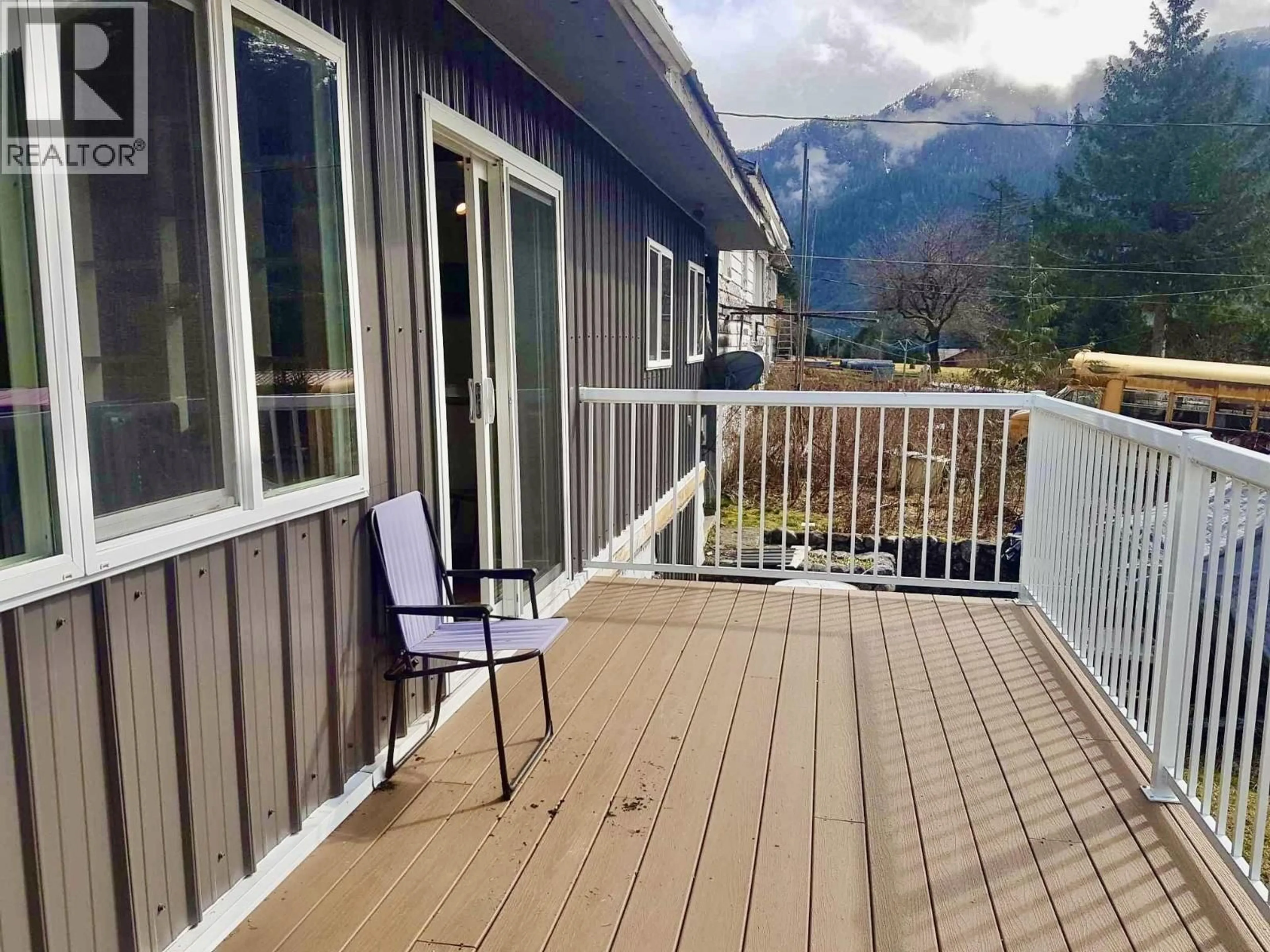 Balcony in the apartment, mountain view for 75 HIGHLAND DRIVE, Bella Coola British Columbia V0T1P0