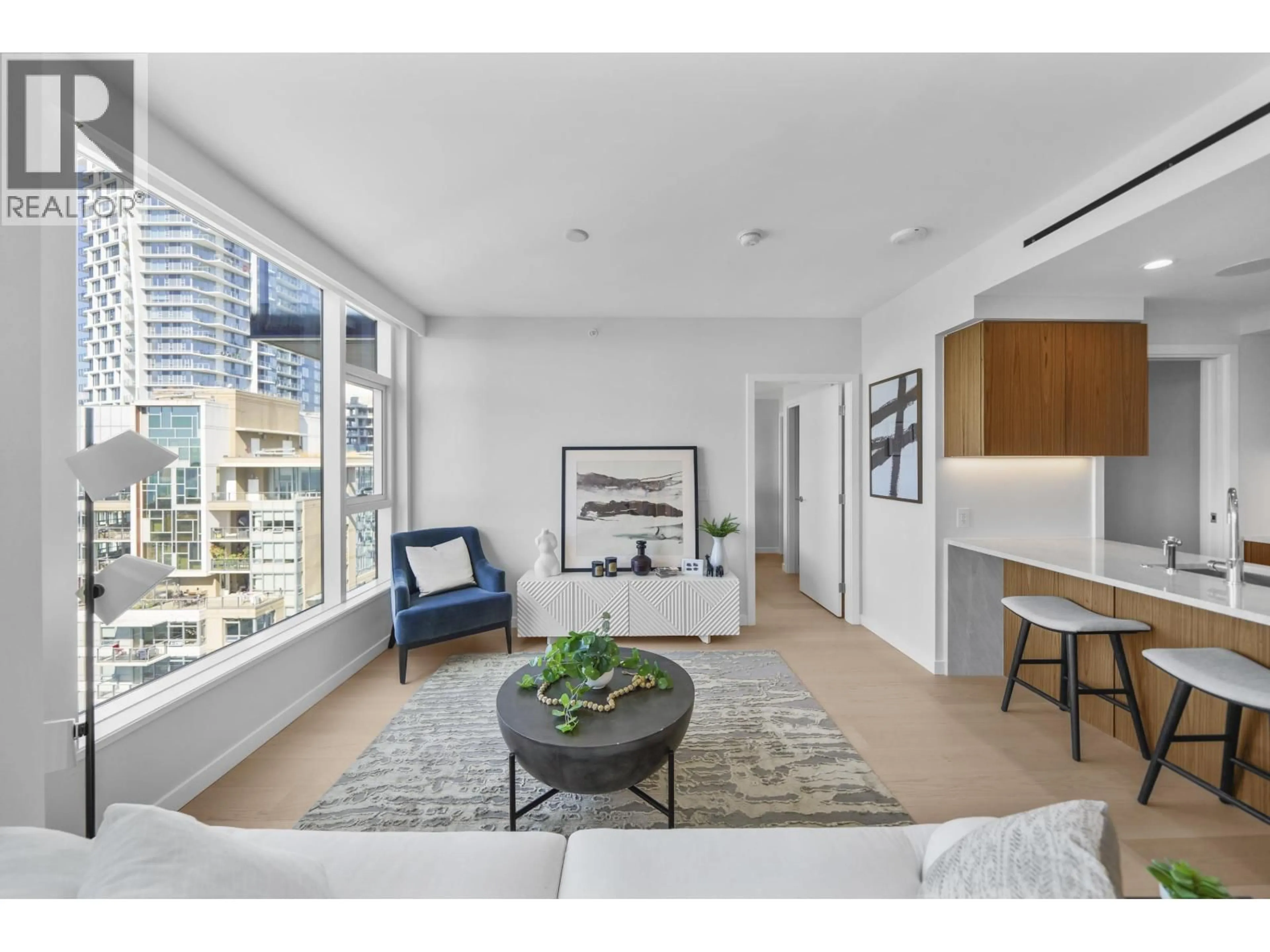 Living room with furniture, unknown for 3405 - 1335 HOWE STREET, Vancouver British Columbia V6Z0H1