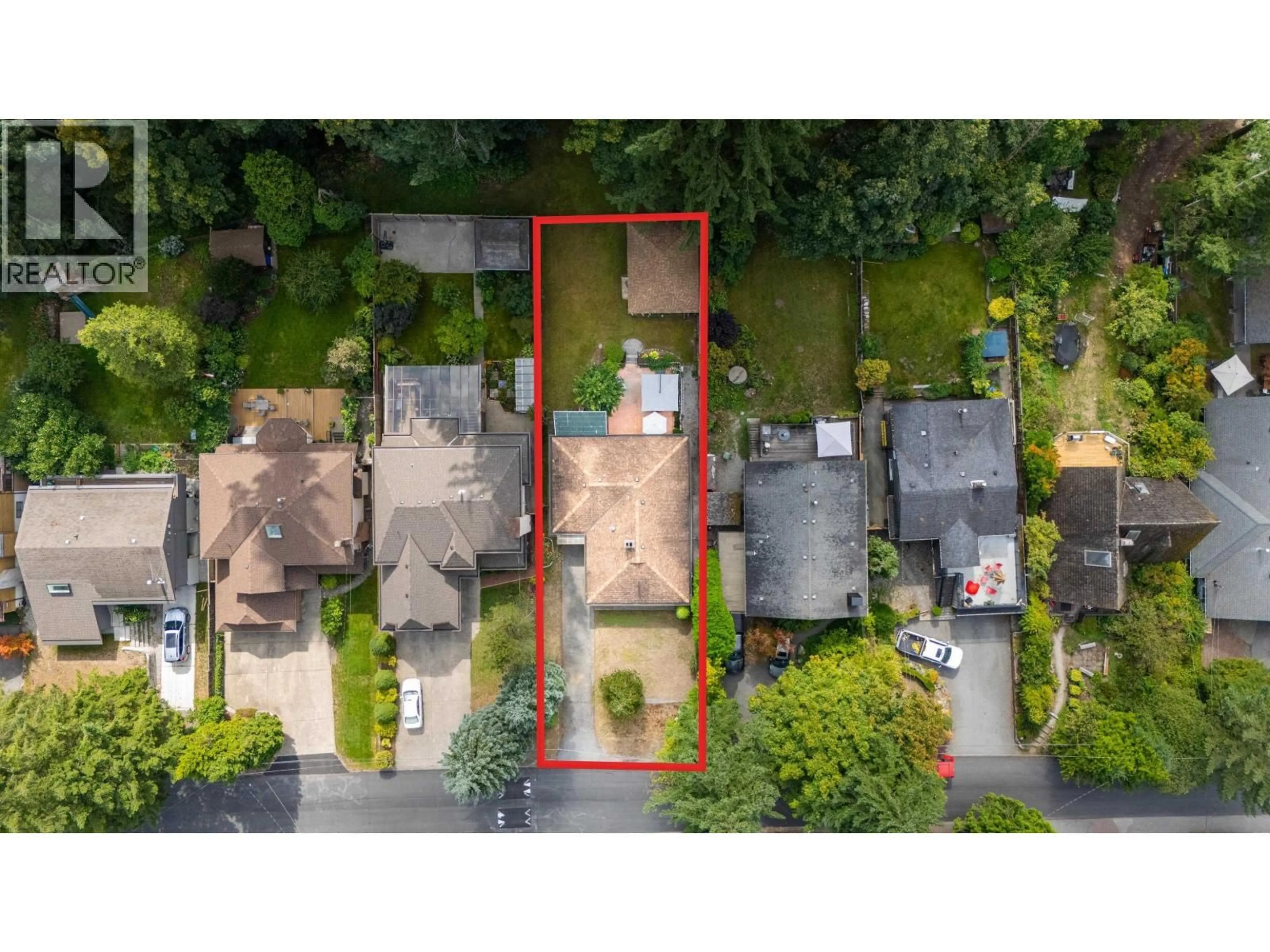 A pic from outside/outdoor area/front of a property/back of a property/a pic from drone, street for 2239 WINDRIDGE DRIVE, North Vancouver British Columbia V7H1B6