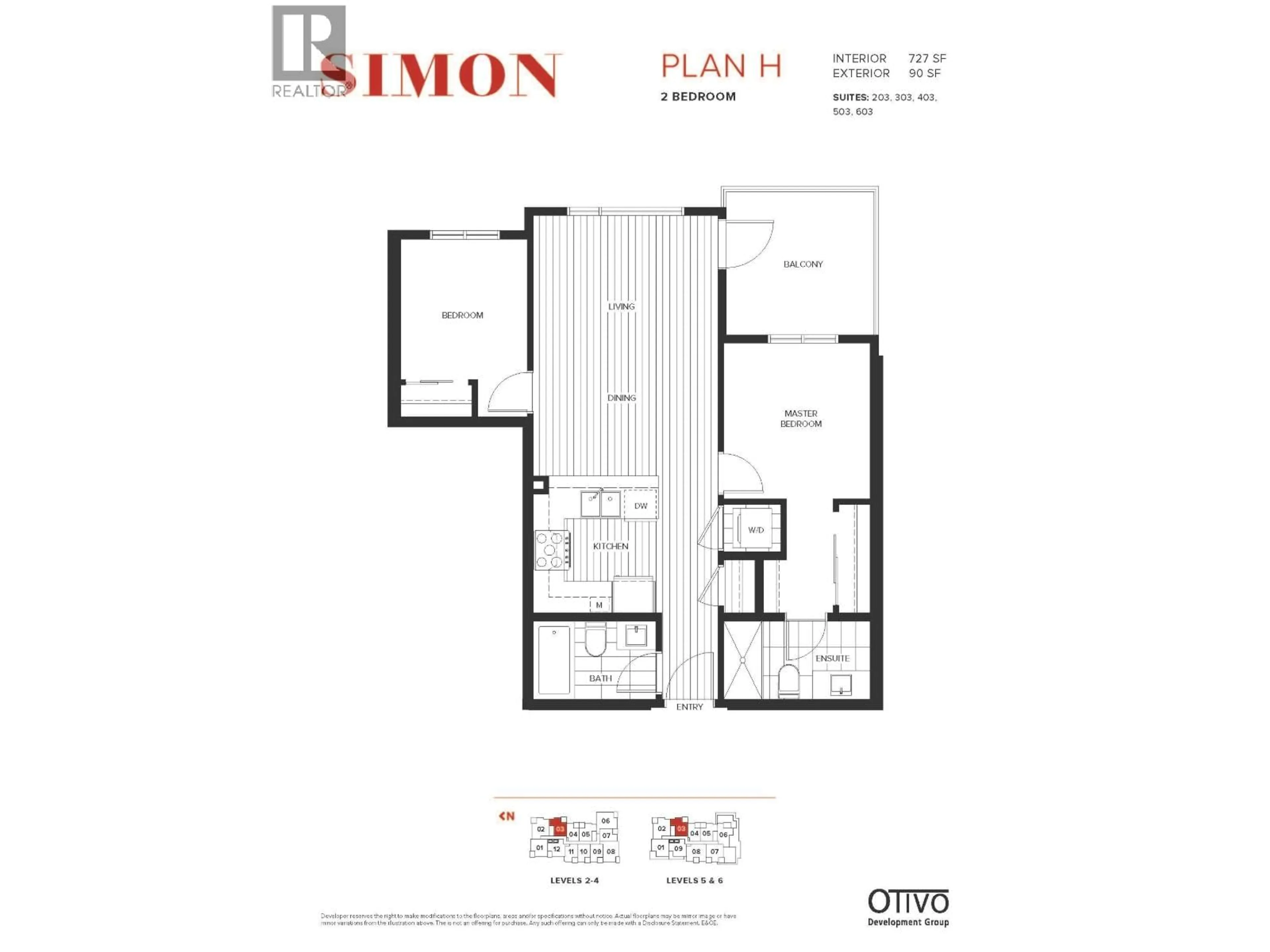 Floor plan for 503 - 717 BRESLAY STREET, Coquitlam British Columbia V3J0J3