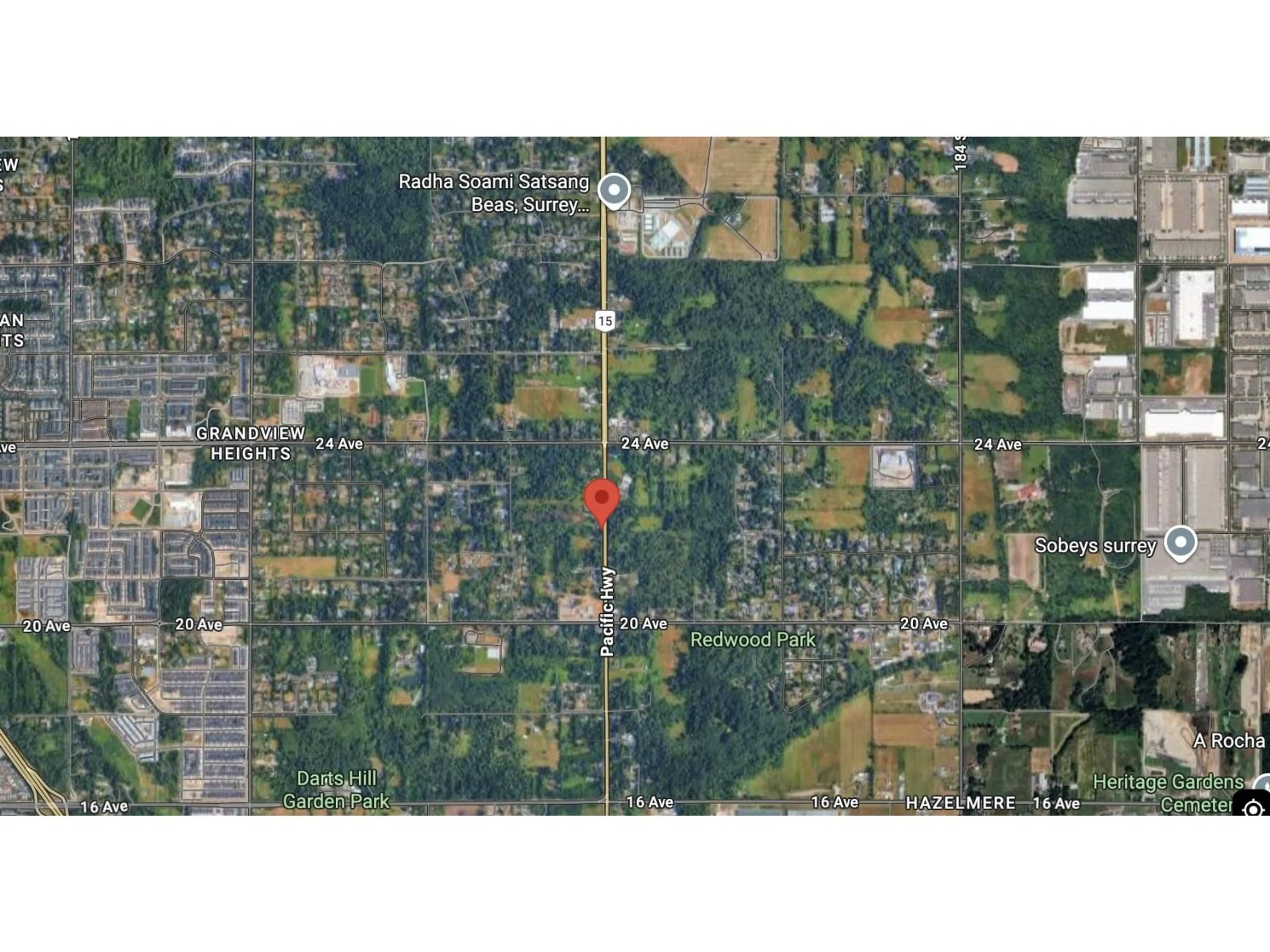 Picture of a map for 2213 176, Surrey British Columbia V3Z9W4