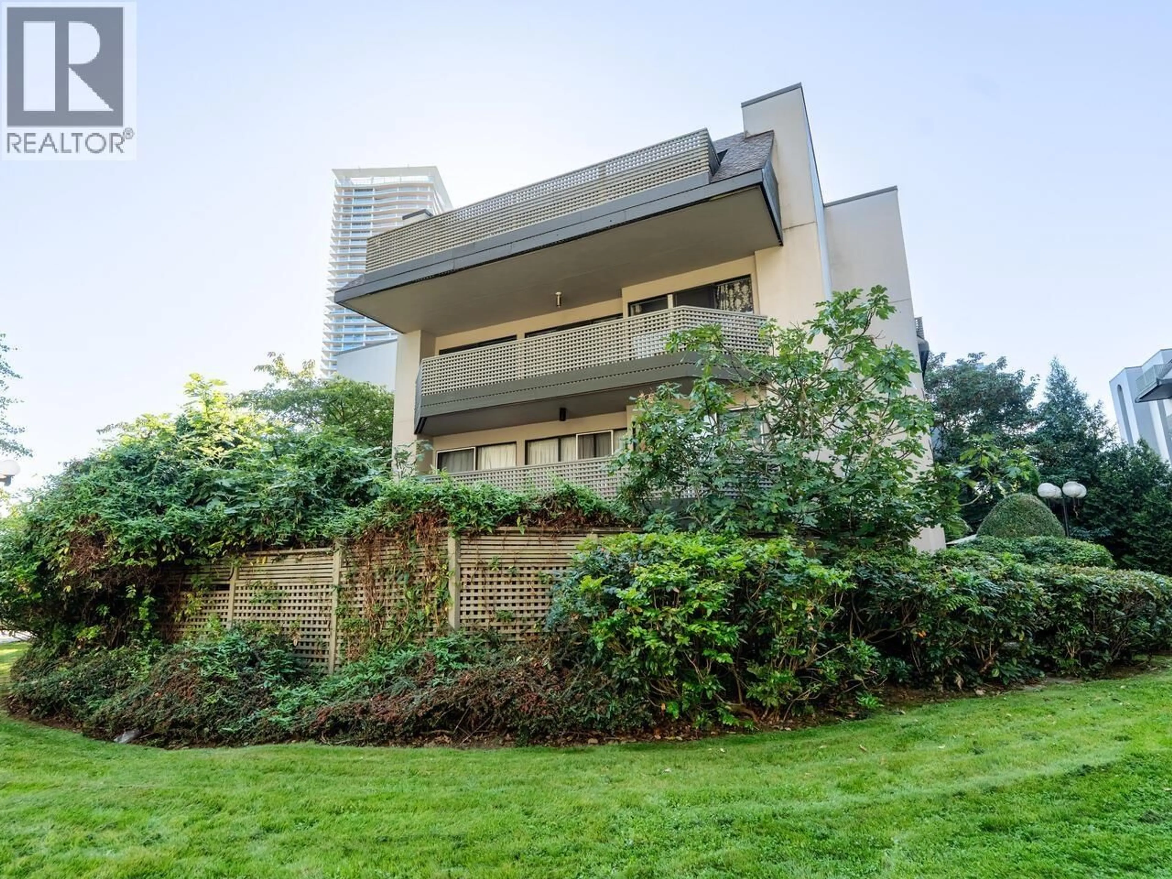 A pic from outside/outdoor area/front of a property/back of a property/a pic from drone, building for 103 - 4941 LOUGHEED HIGHWAY, Burnaby British Columbia V5B4S6
