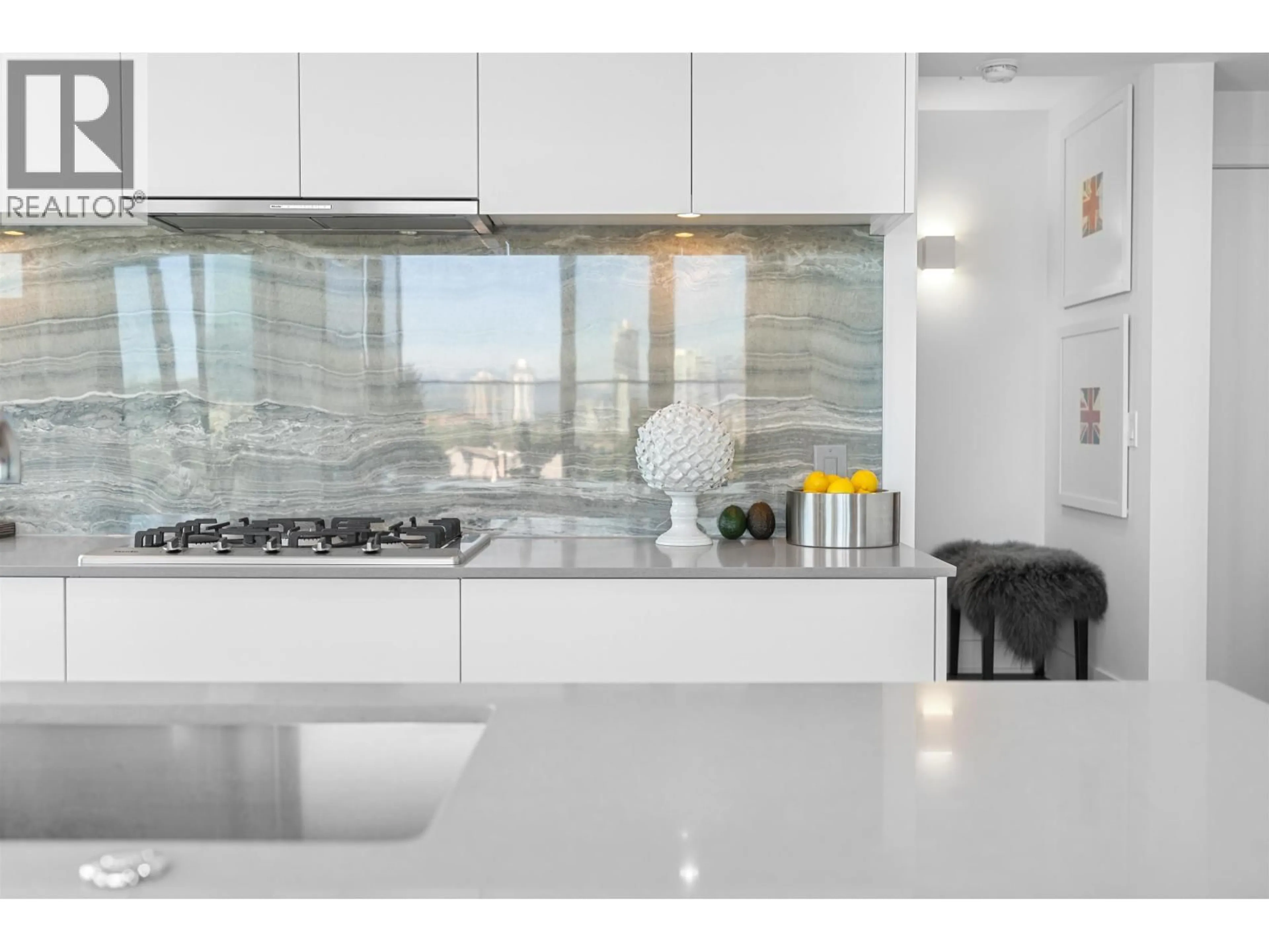 Contemporary kitchen, ceramic/tile floor for 2402 - 450 WESTVIEW STREET, Coquitlam British Columbia V3K6C3