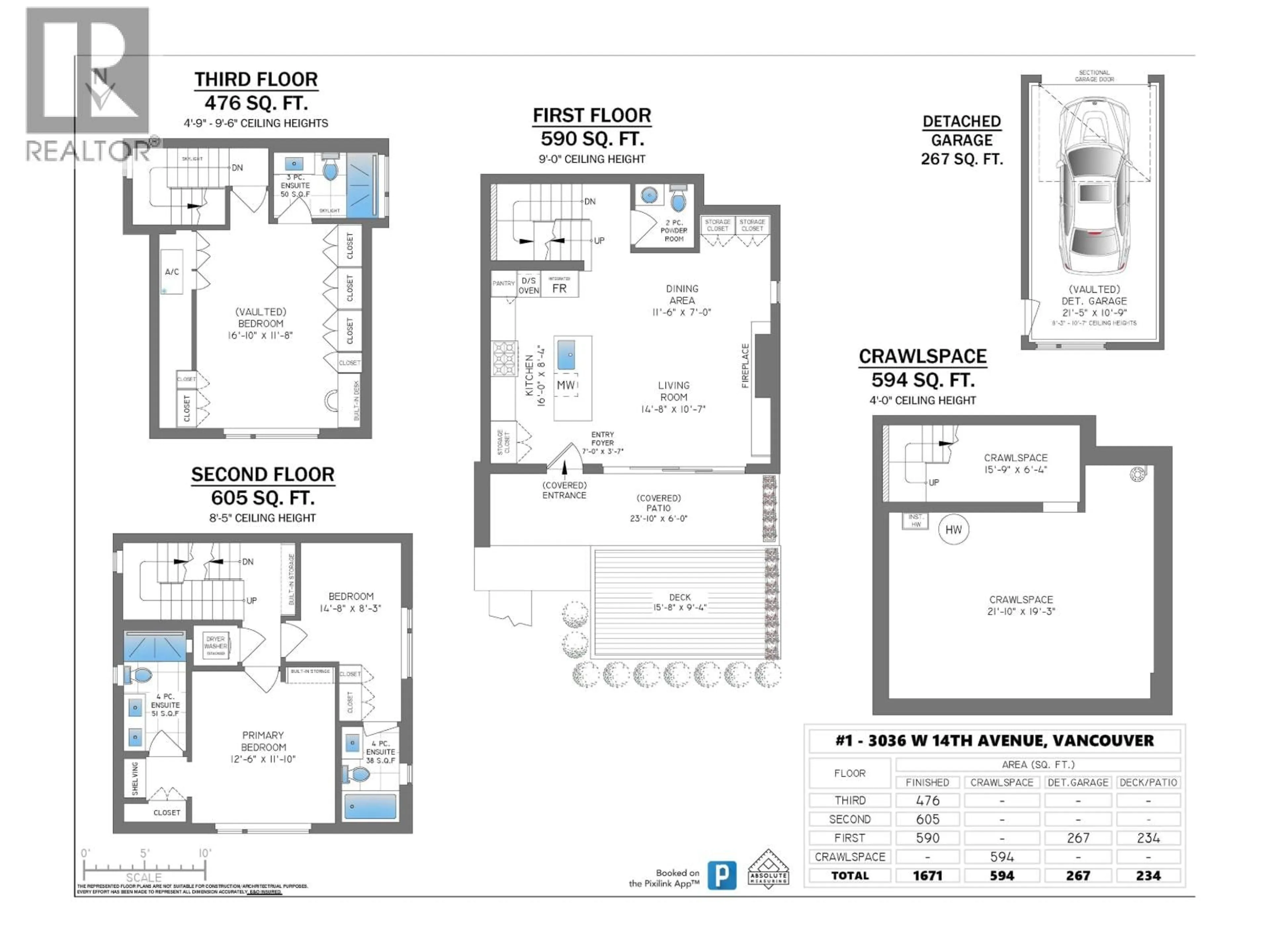 Floor plan for 1 - 3036 14TH AVENUE, Vancouver British Columbia V6K2X8