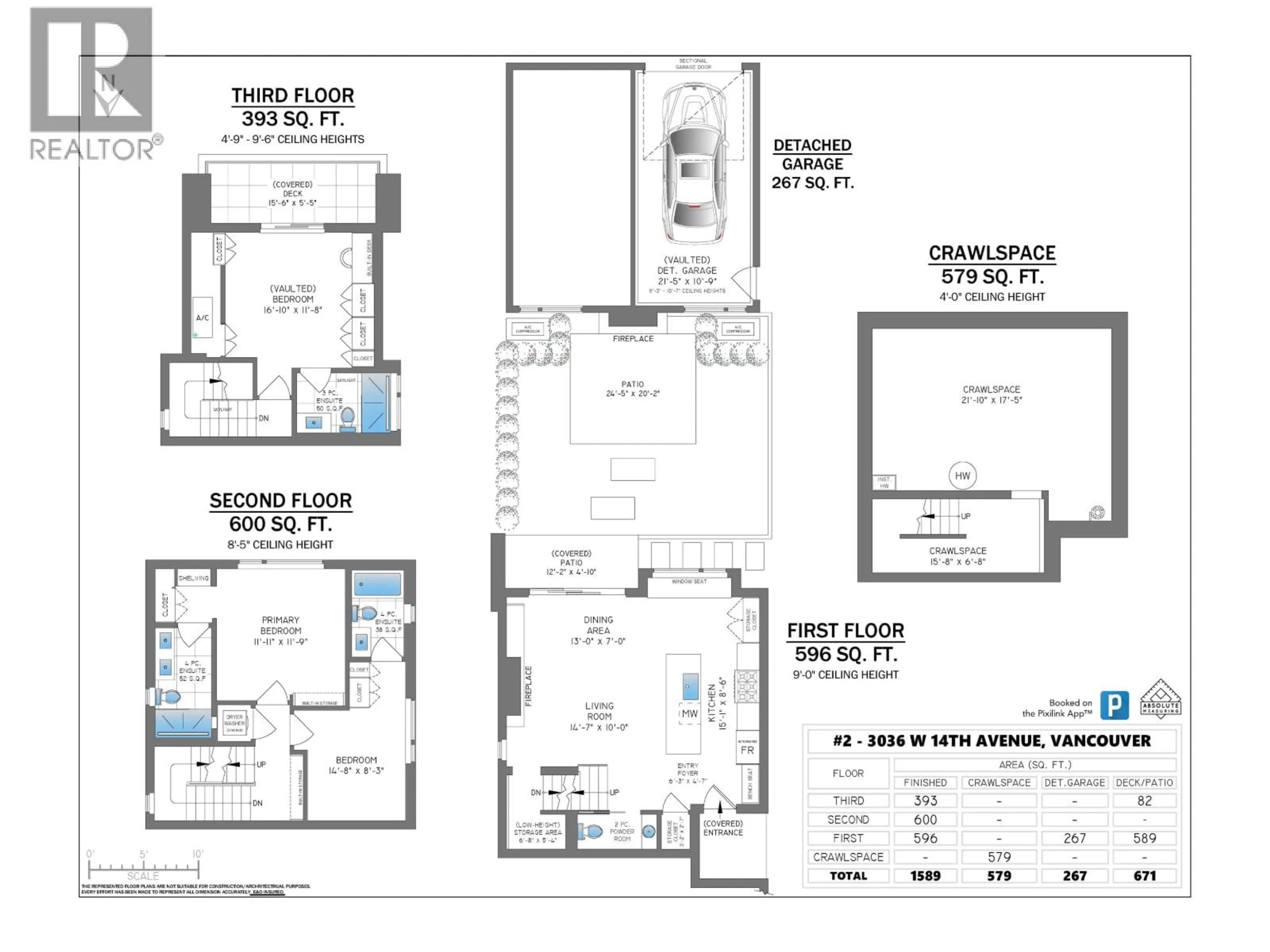 Floor plan for 2 - 3036 14TH AVENUE, Vancouver British Columbia V6K2X8