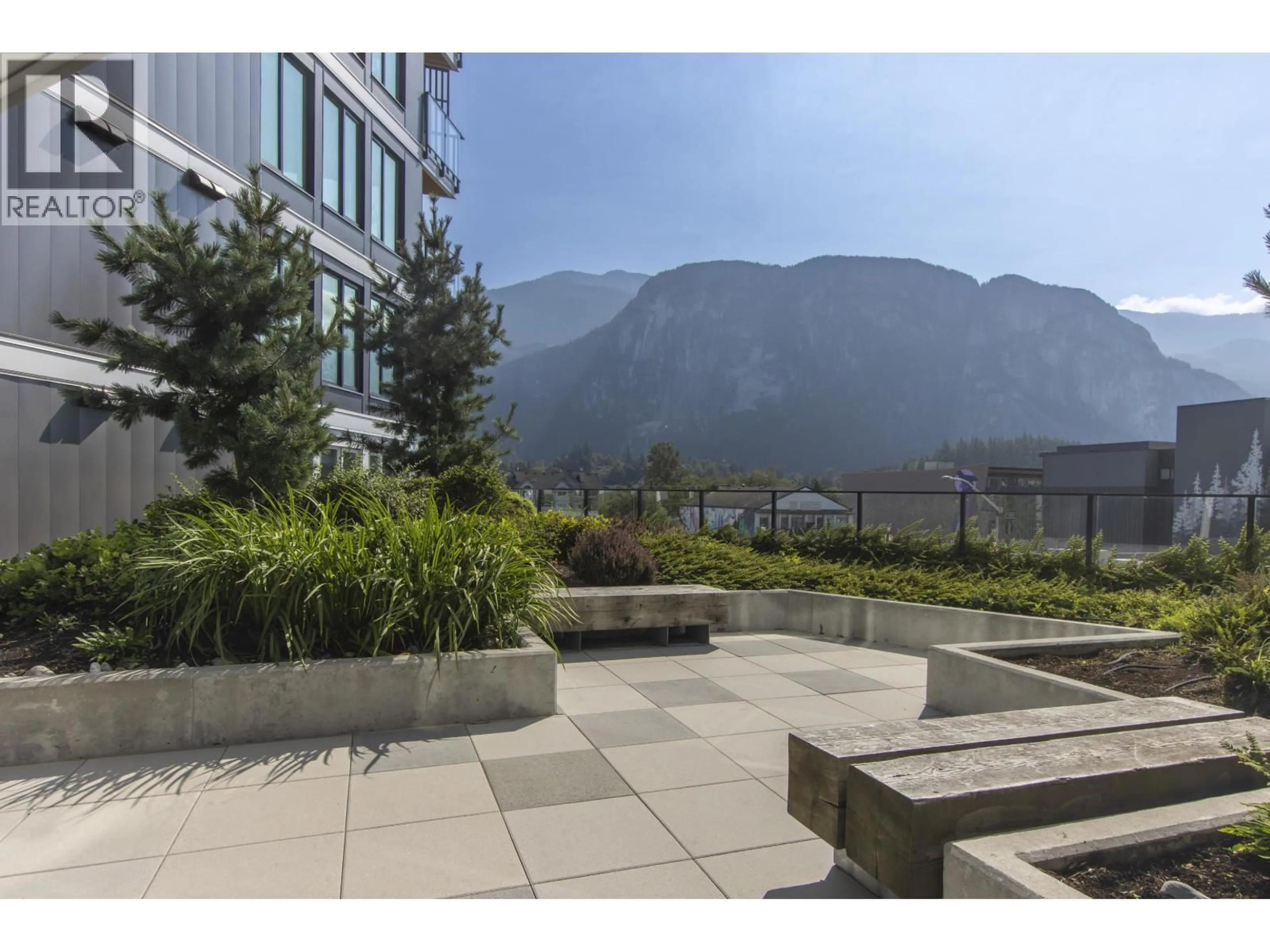 Patio, mountain view for 416 - 1365 PEMBERTON AVENUE, Squamish British Columbia V8B1B7