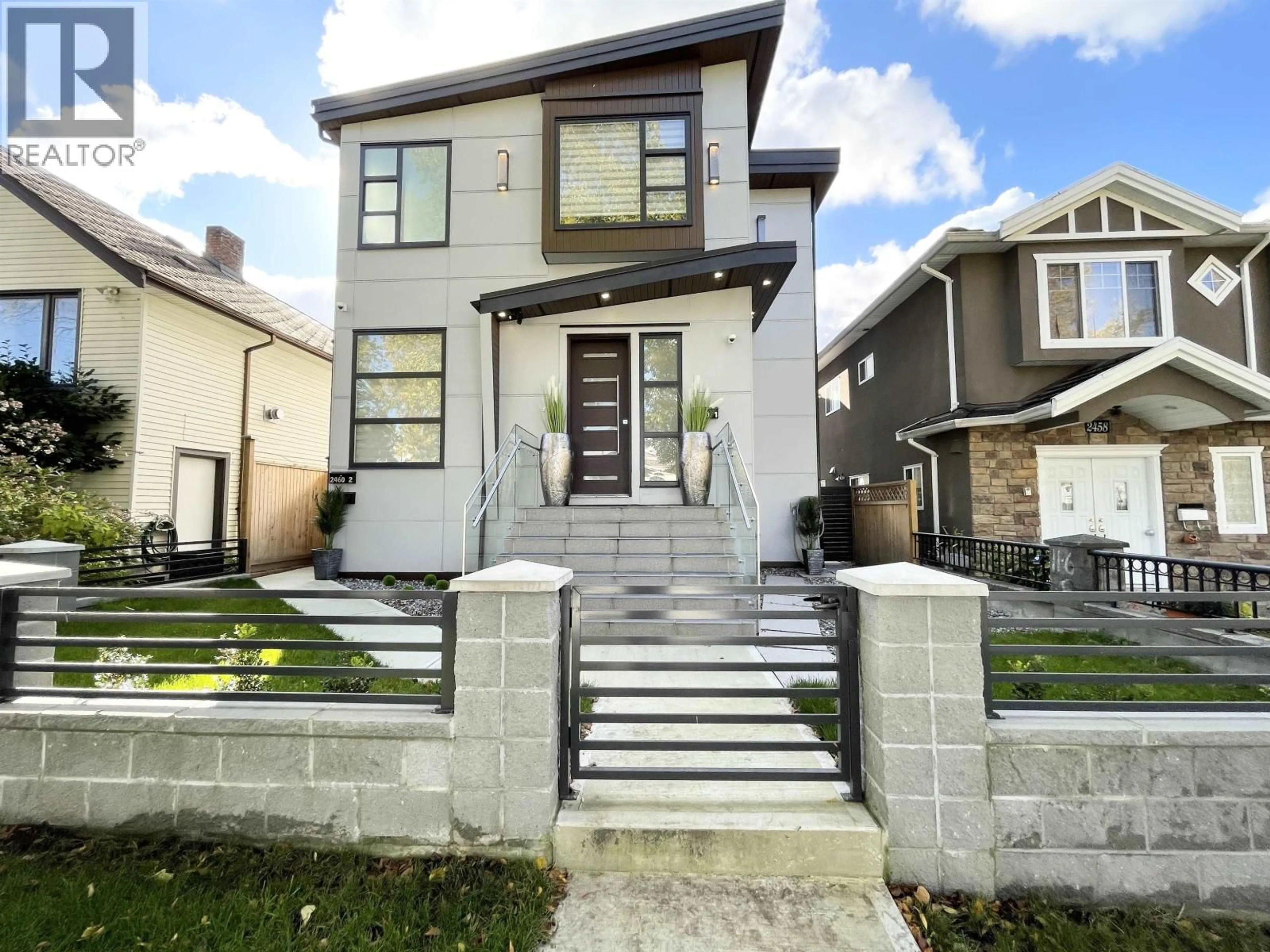 Home with brick exterior material, street for 2460 19TH AVENUE, Vancouver British Columbia V5M2R9