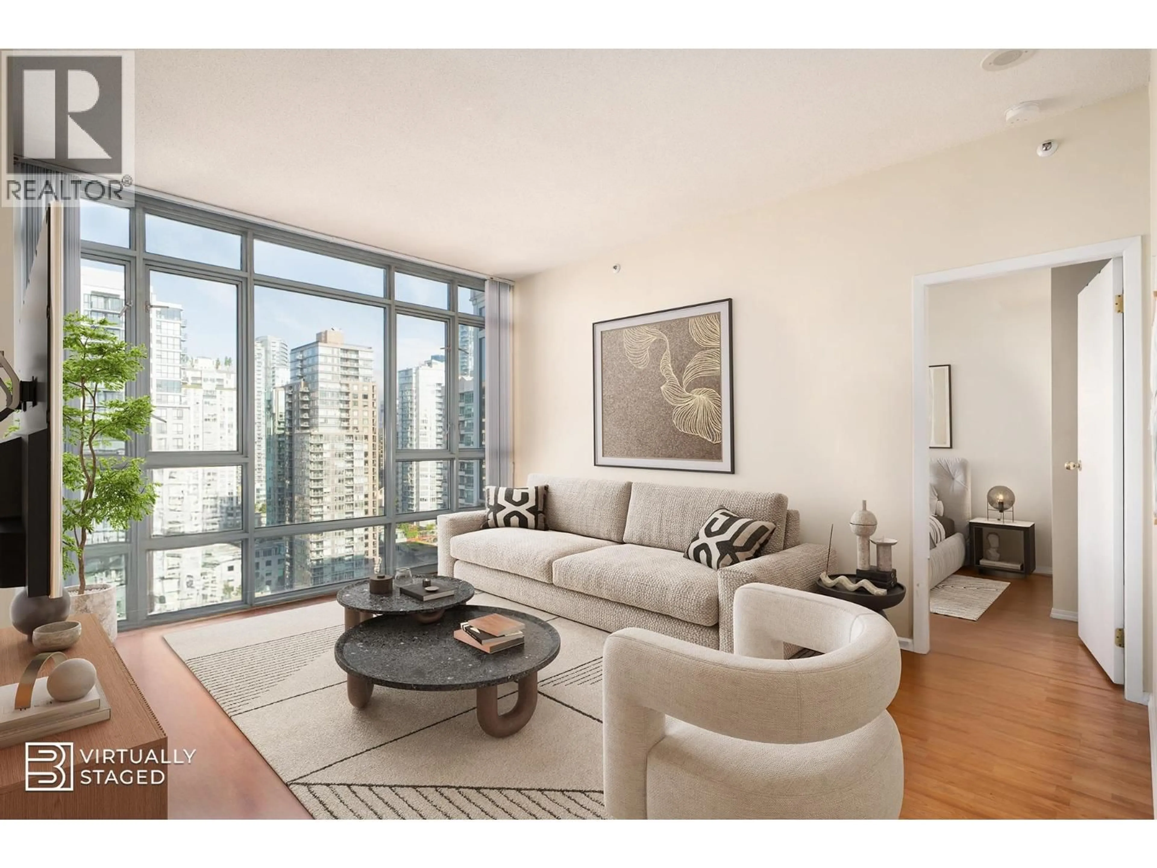 Living room with furniture, unknown for 2905 - 930 CAMBIE STREET, Vancouver British Columbia V6B5X6