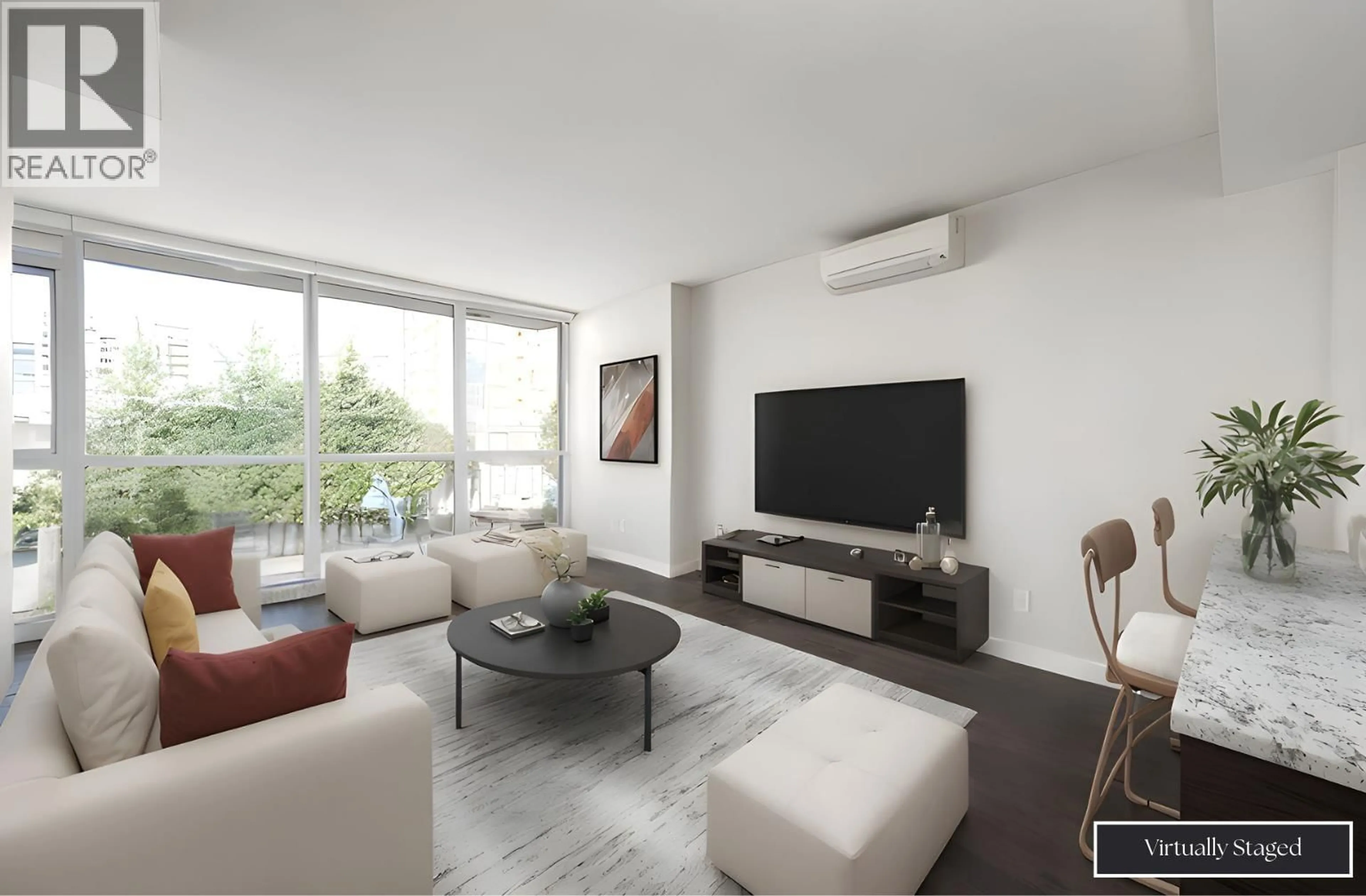 Living room with furniture, unknown for 508 - 6180 COONEY ROAD, Richmond British Columbia V6Y0H2