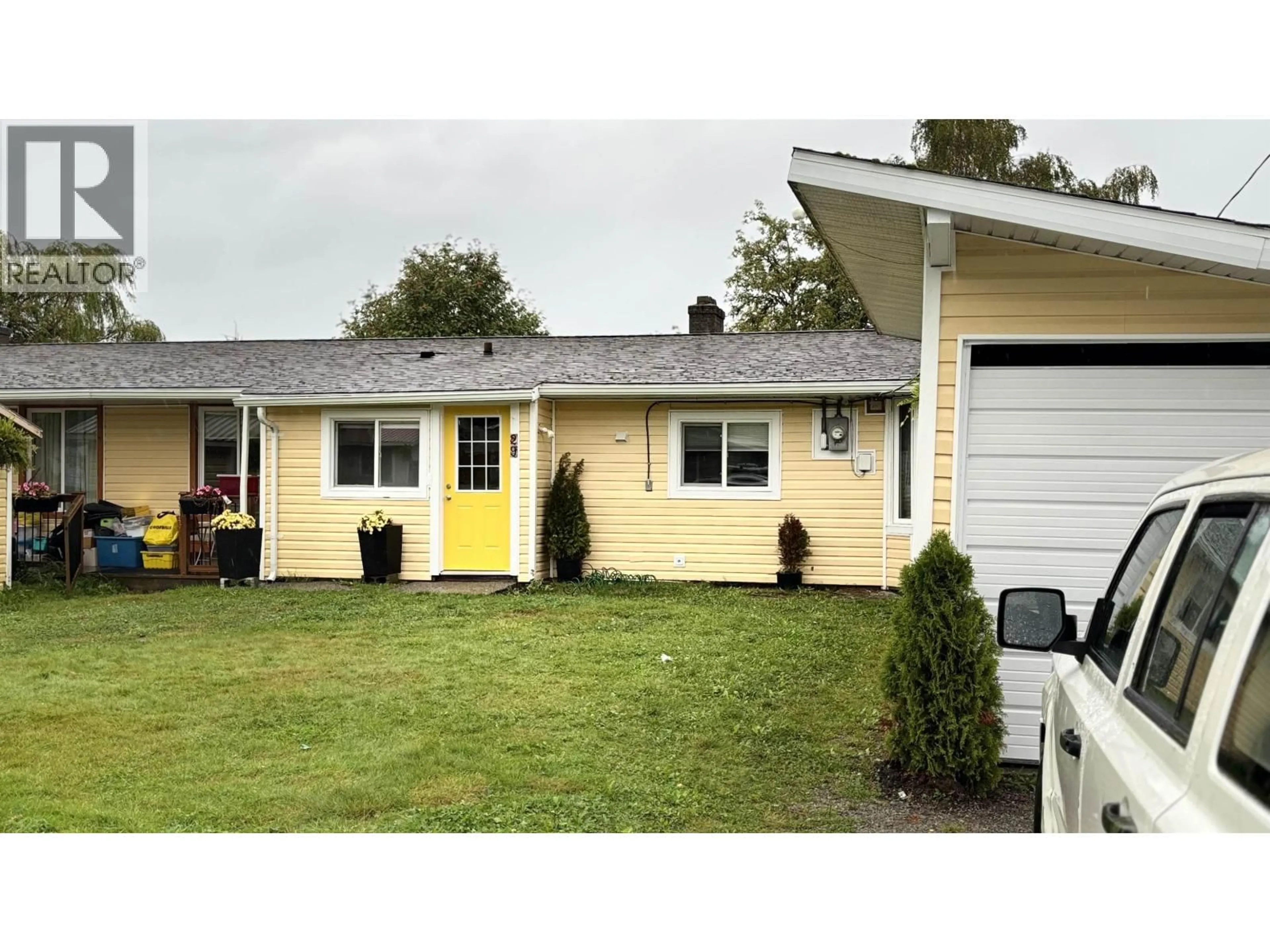 Home with vinyl exterior material, street for 29 PLOVER STREET, Kitimat British Columbia V8C1M1