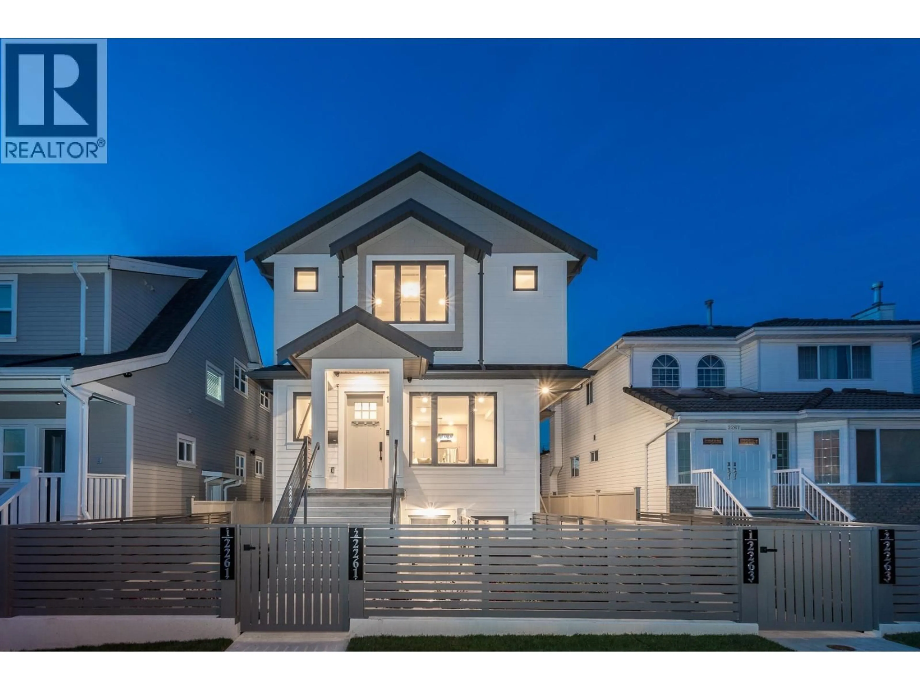 Home with vinyl exterior material, street for 2261 35TH AVENUE, Vancouver British Columbia V5P1C1