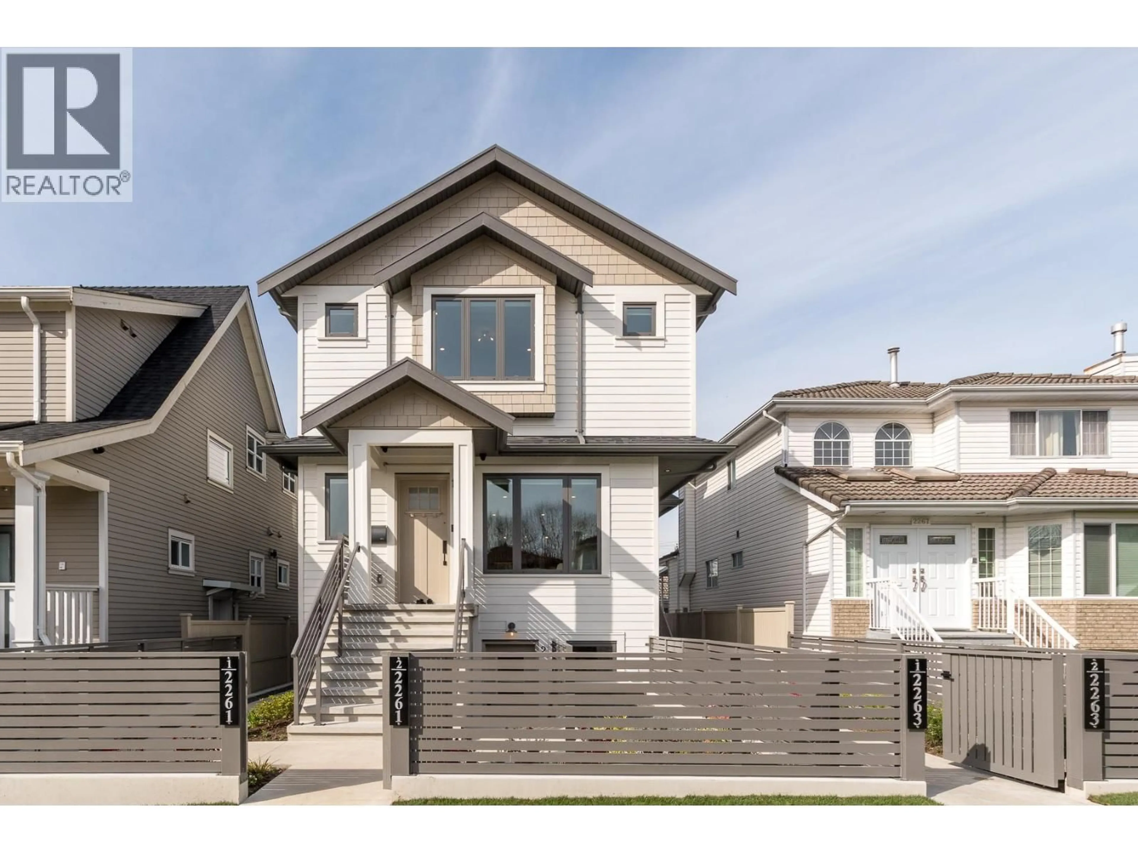 Home with vinyl exterior material, street for 2261 35TH AVENUE, Vancouver British Columbia V5P1C1
