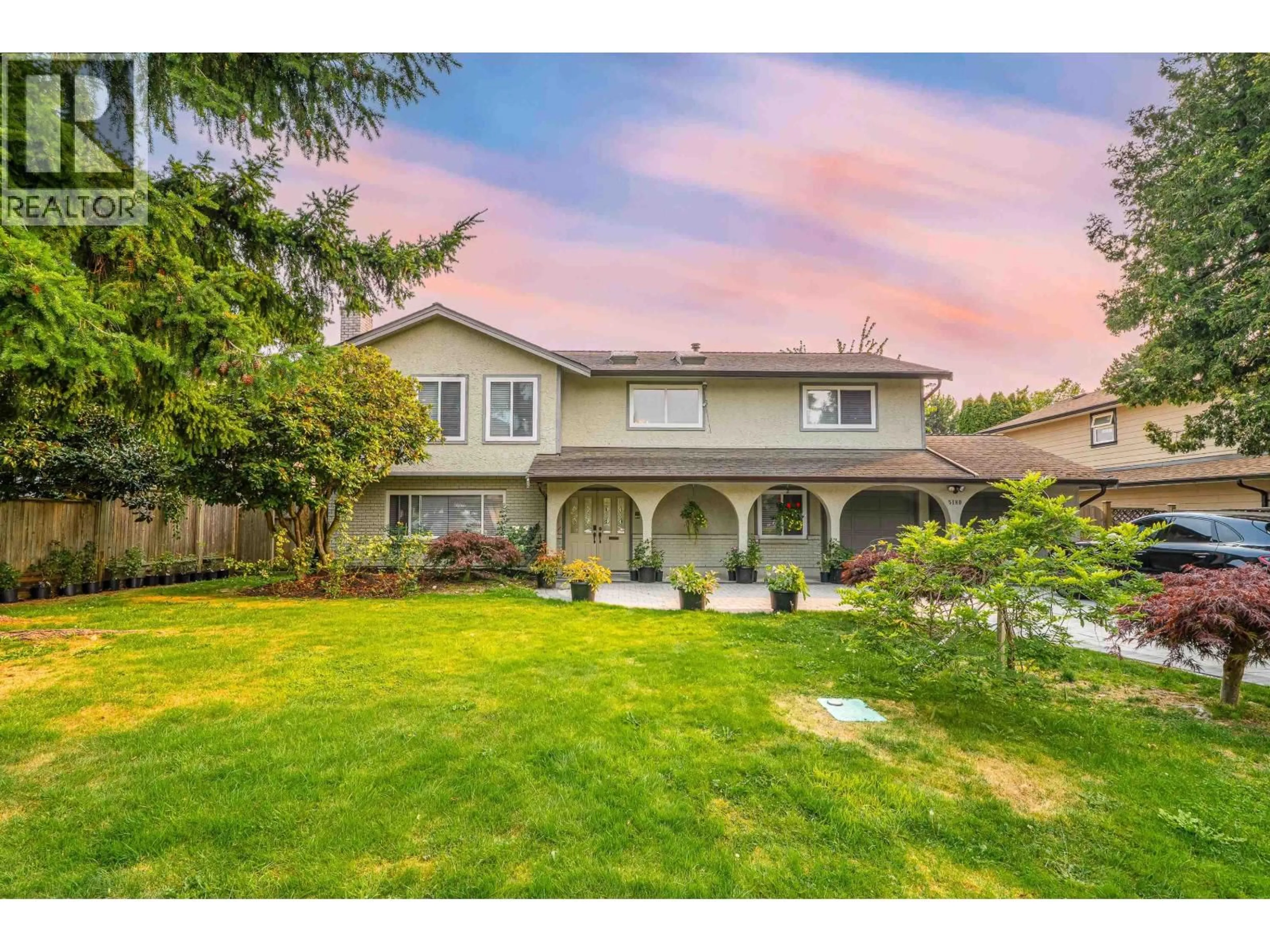 Home with vinyl exterior material, street for 5180 CHETWYND AVENUE, Richmond British Columbia V7C4L2