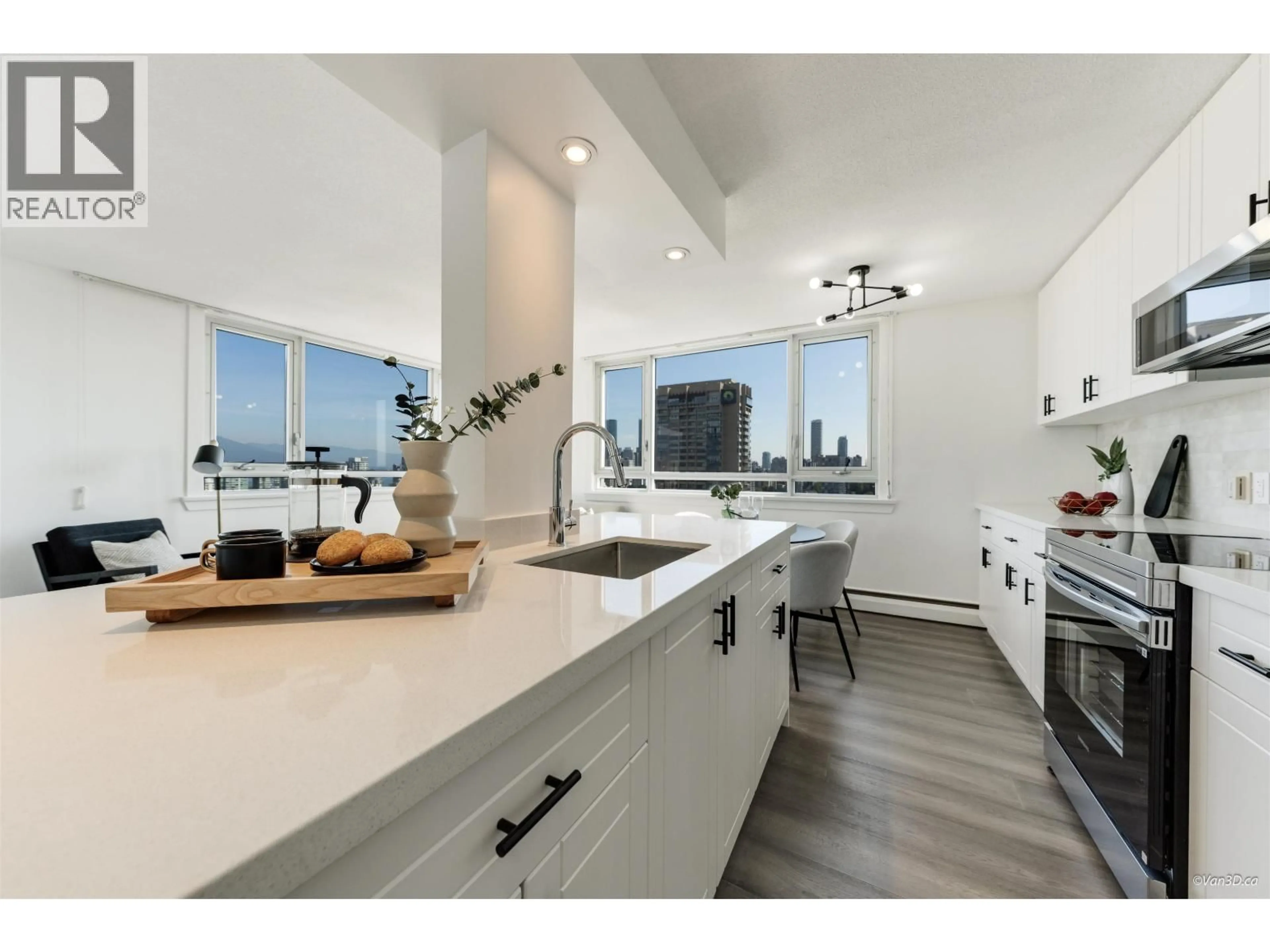 Open concept kitchen, unknown for 2407 - 1850 COMOX STREET, Vancouver British Columbia V6G1R3