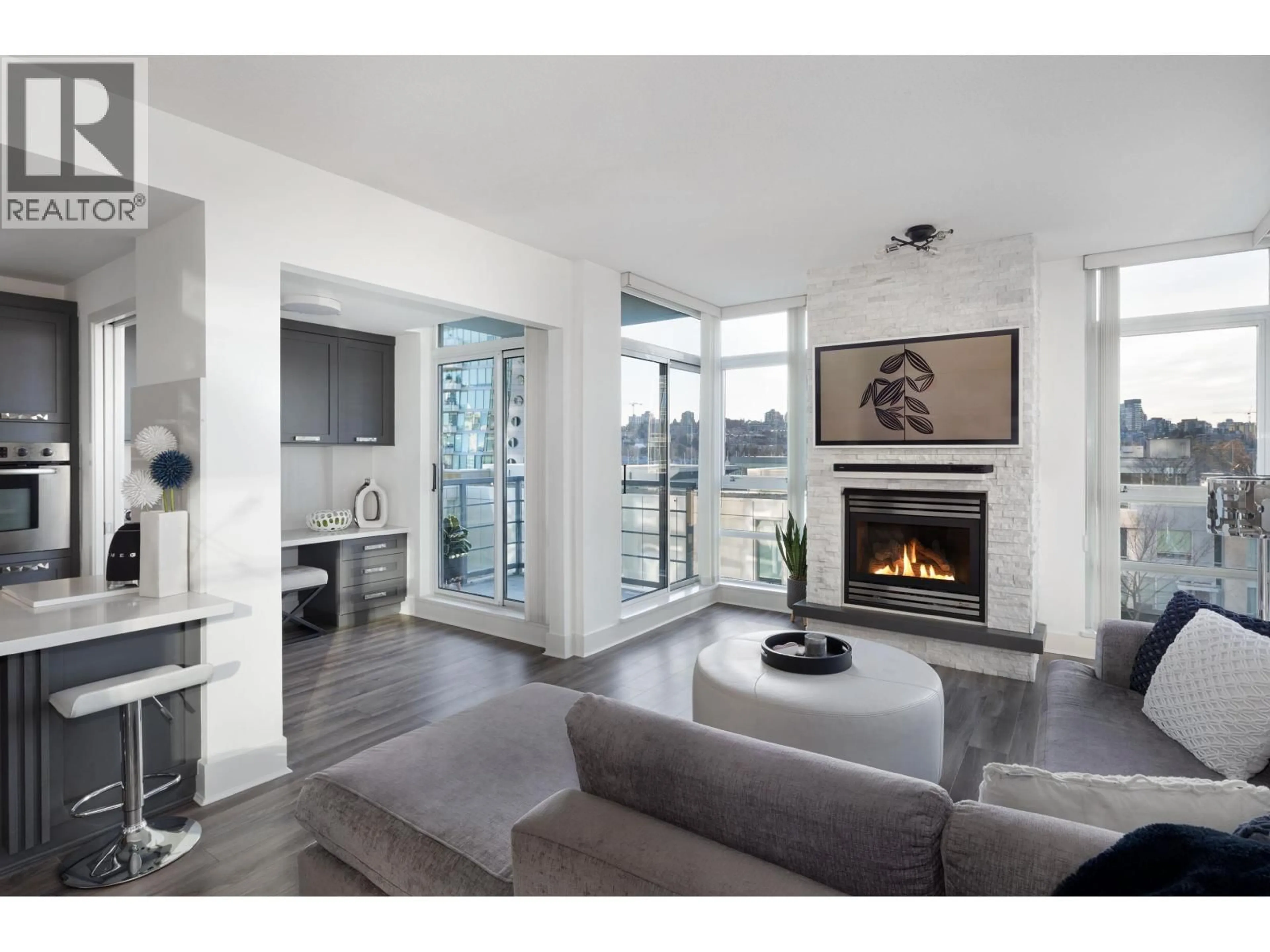 Living room with furniture, unknown for 506 - 1483 HOMER STREET, Vancouver British Columbia V6Z3C7