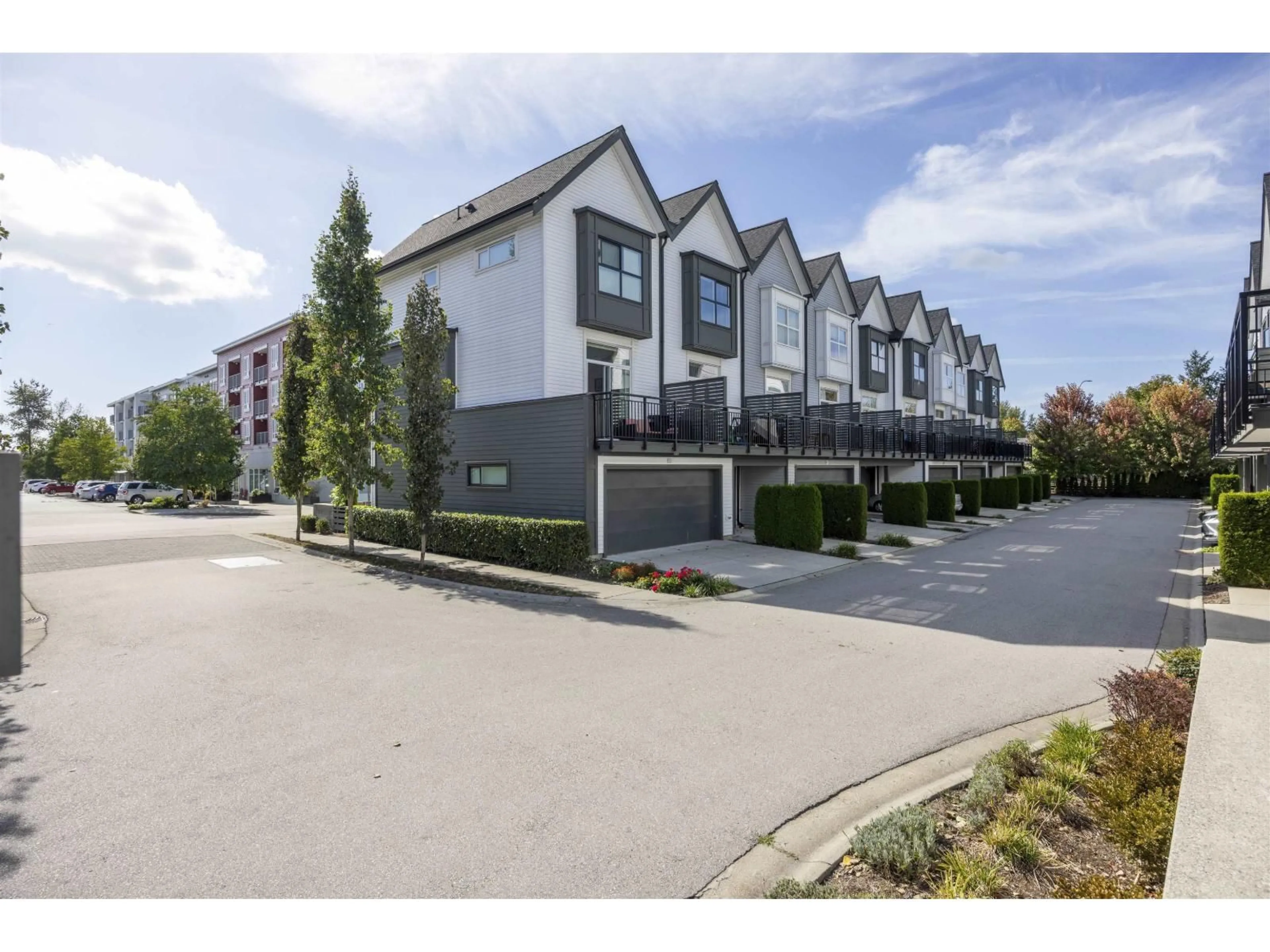 A pic from outside/outdoor area/front of a property/back of a property/a pic from drone, street for 89 - 17555 57A, Surrey British Columbia V3S7V2