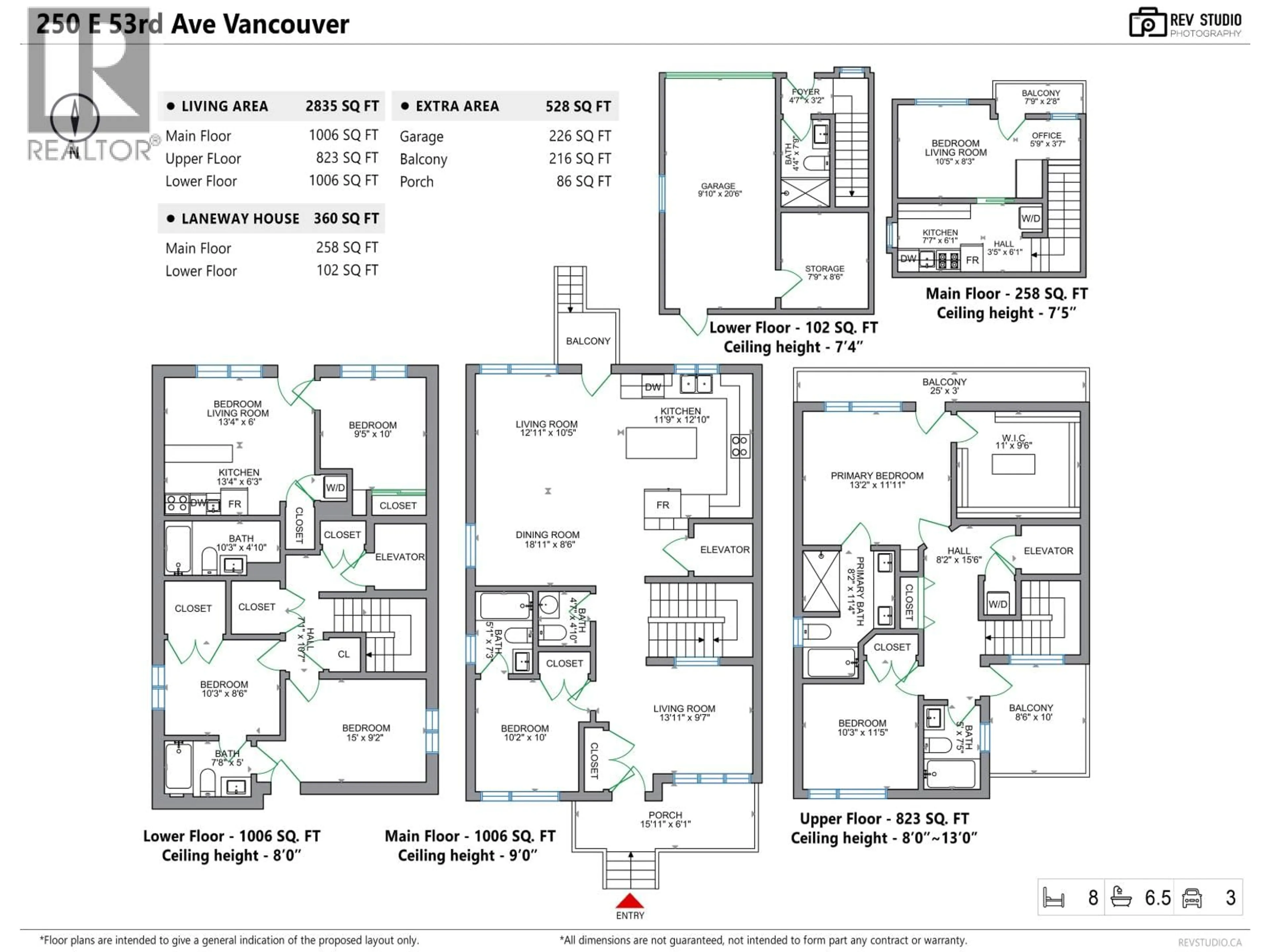 Floor plan for 250 53RD AVENUE, Vancouver British Columbia V5X1H9