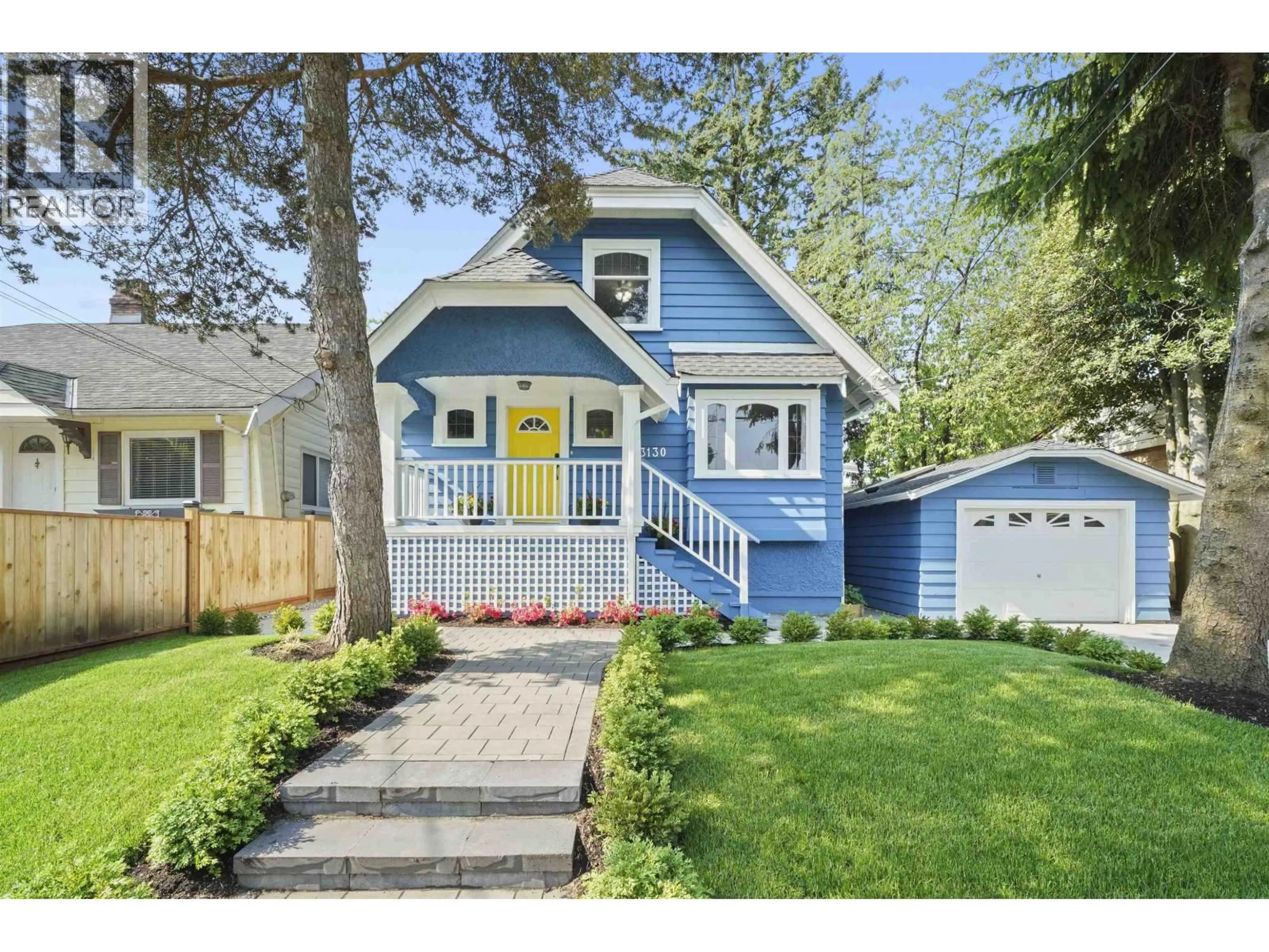 Home with vinyl exterior material, street for 3130 IVANHOE STREET, Vancouver British Columbia V5R4W1