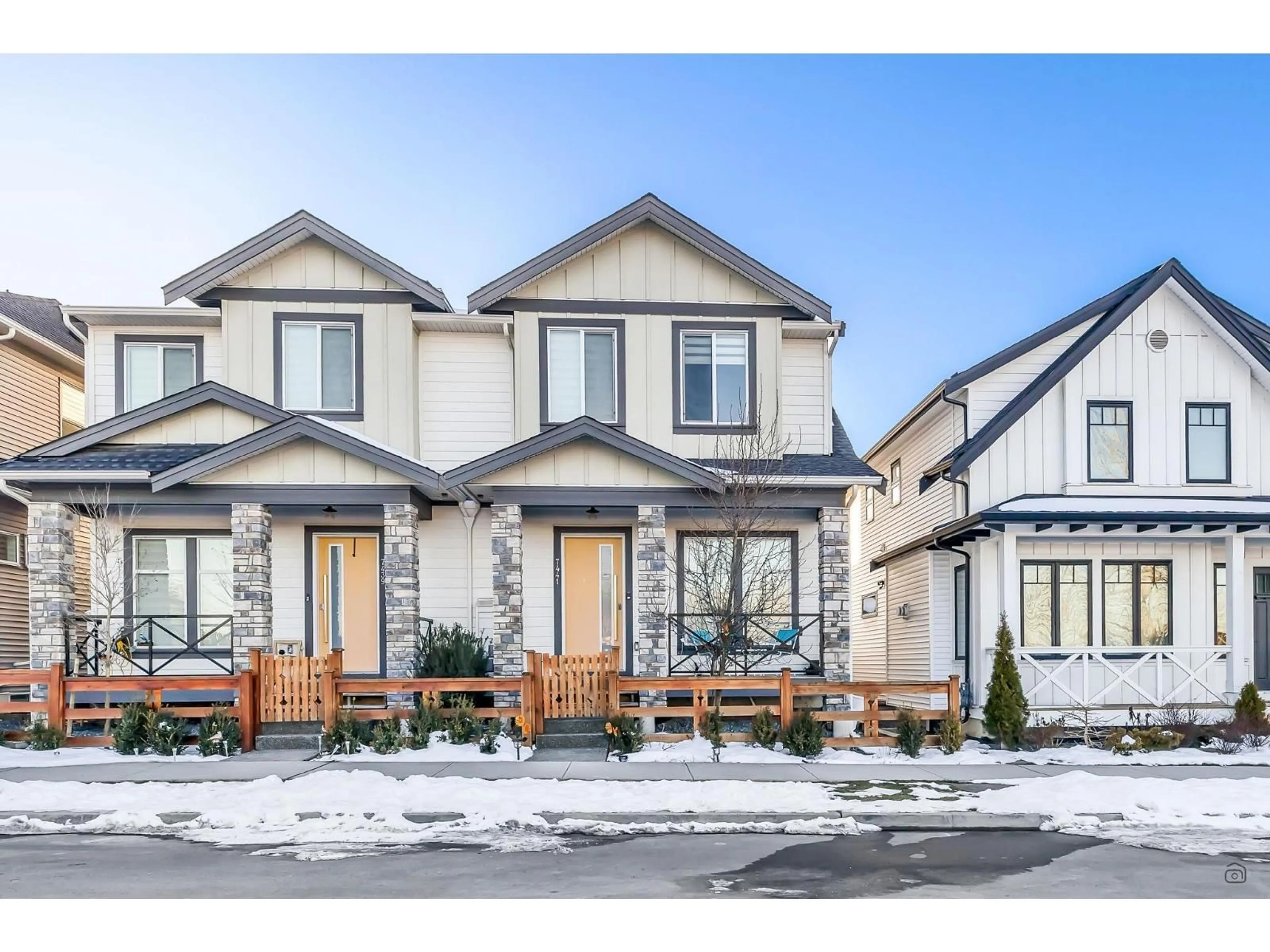 Home with brick exterior material, street for 7441 197, Langley British Columbia V2Y3R6