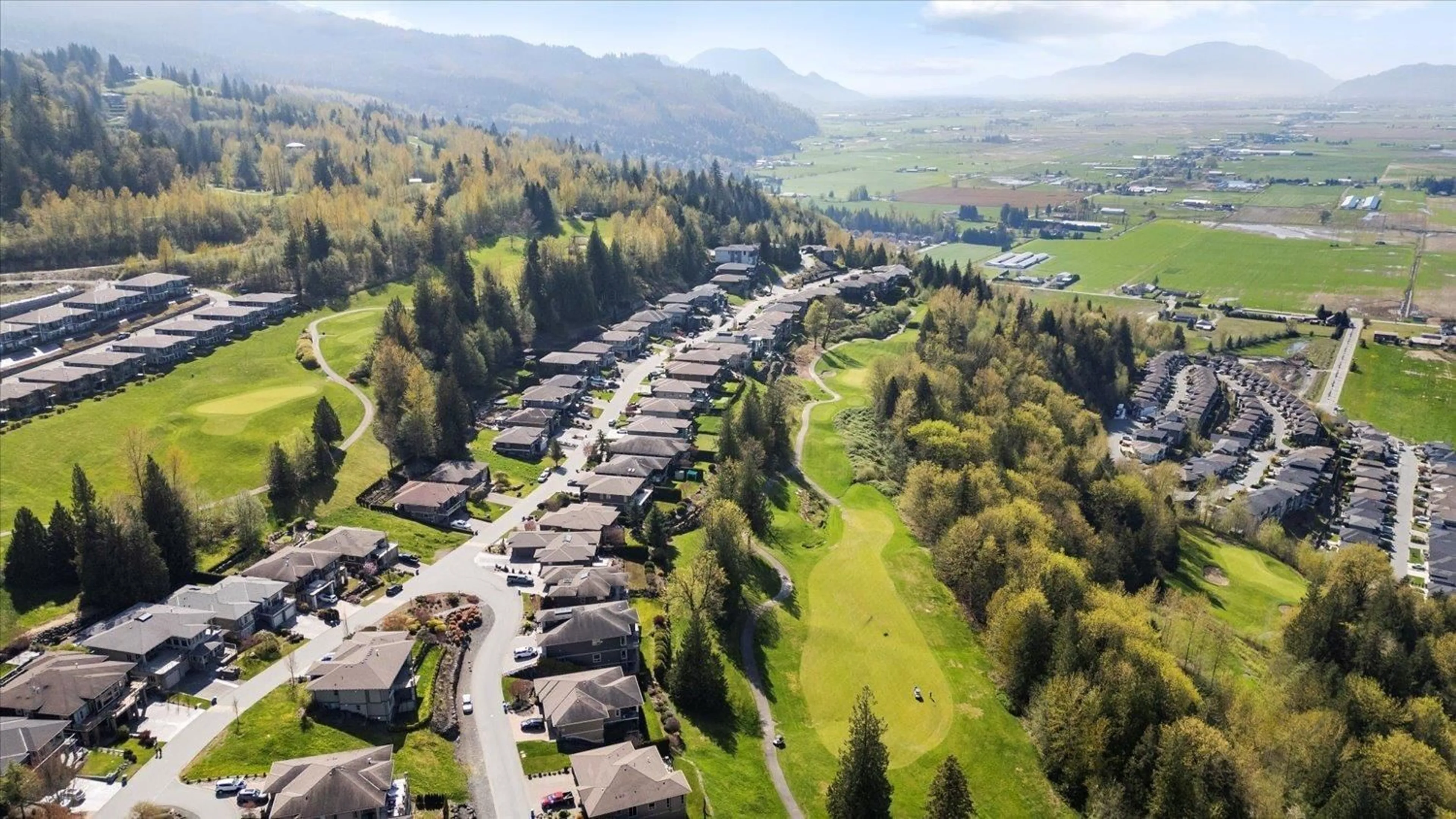 A pic from outside/outdoor area/front of a property/back of a property/a pic from drone, mountain view for 208 - 51075 FALLS COURT, Chilliwack British Columbia V4Z1K7
