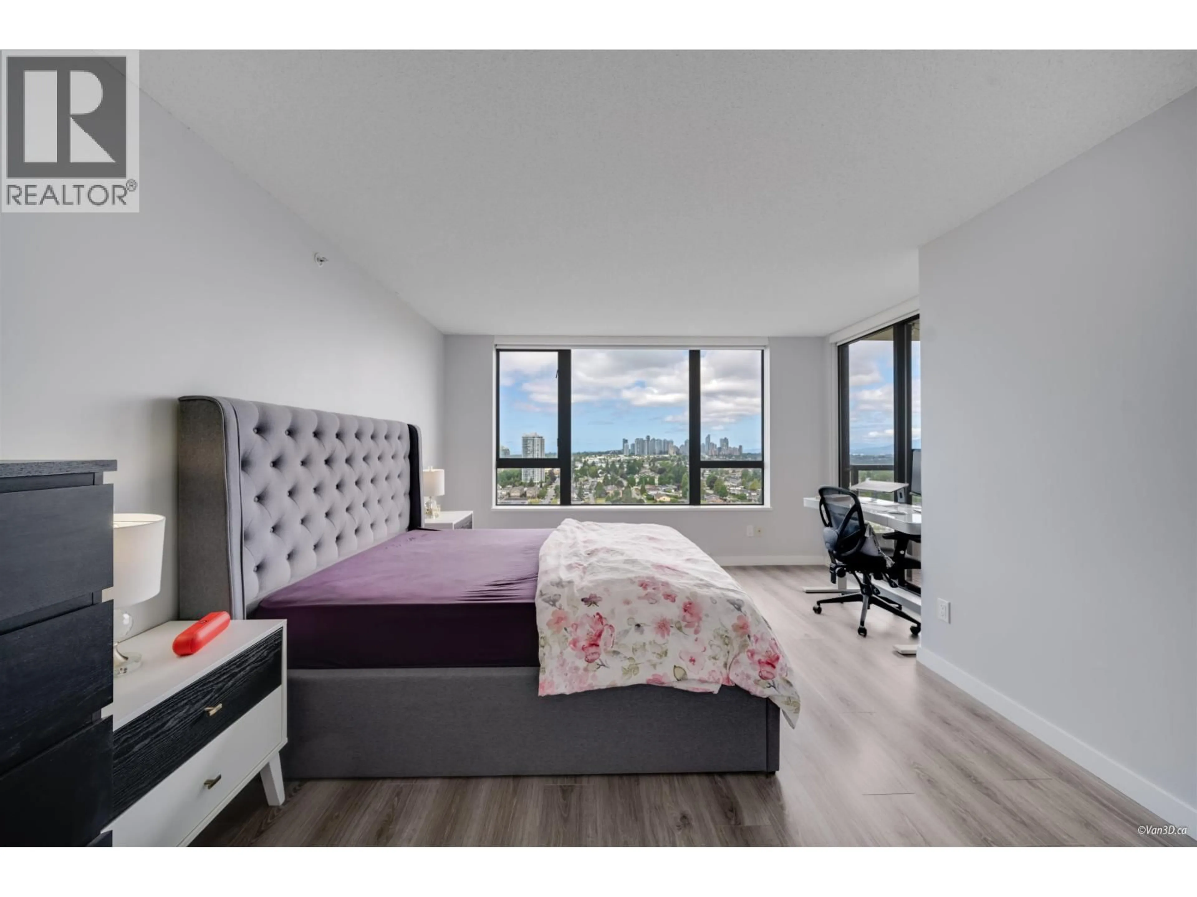 Bedroom with bed, unknown for 2303 - 7088 SALISBURY AVENUE, Burnaby British Columbia V5E0A4