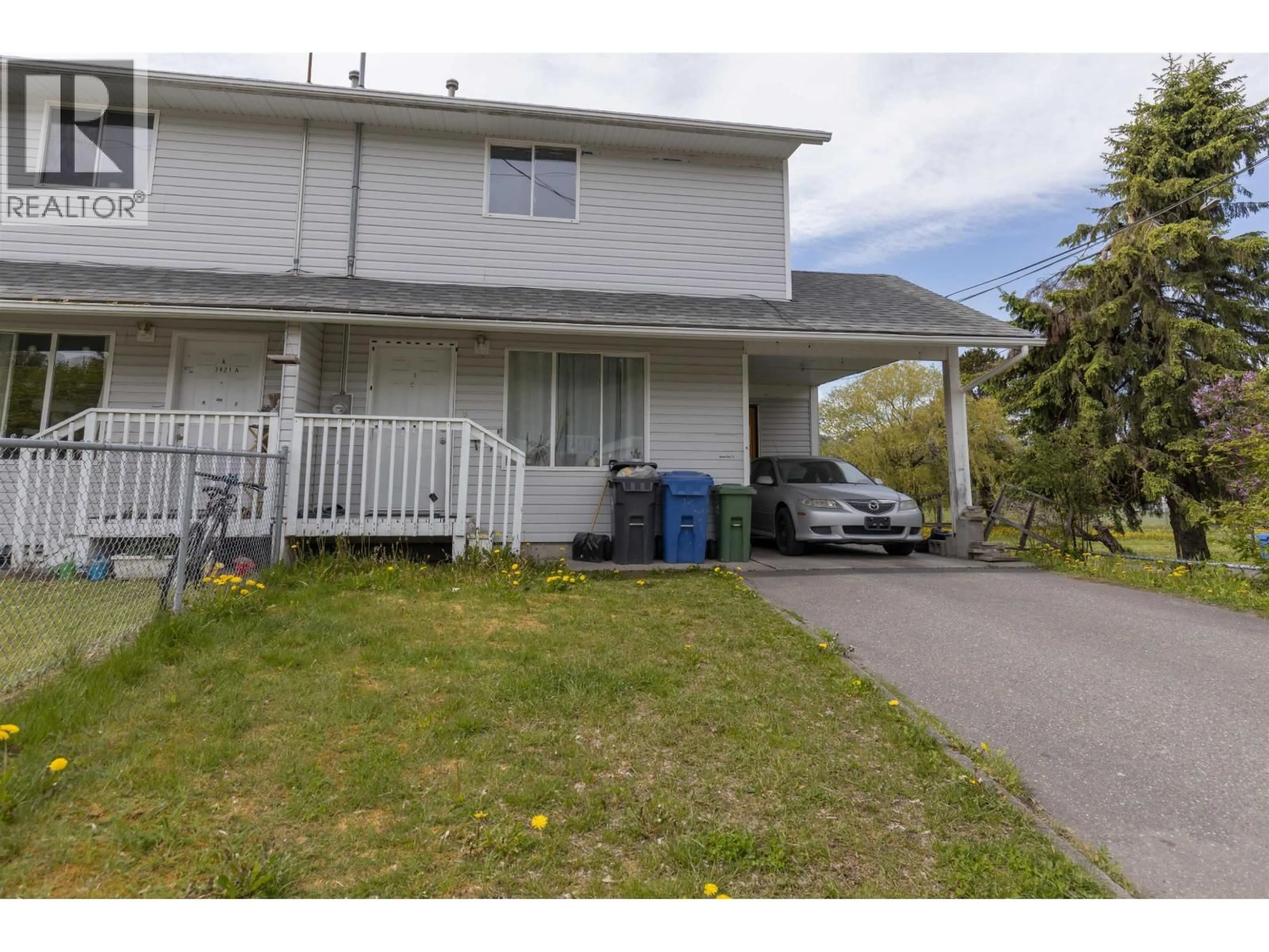 A pic from outside/outdoor area/front of a property/back of a property/a pic from drone, street for B - 3421 KALUM STREET, Terrace British Columbia V8G2N8