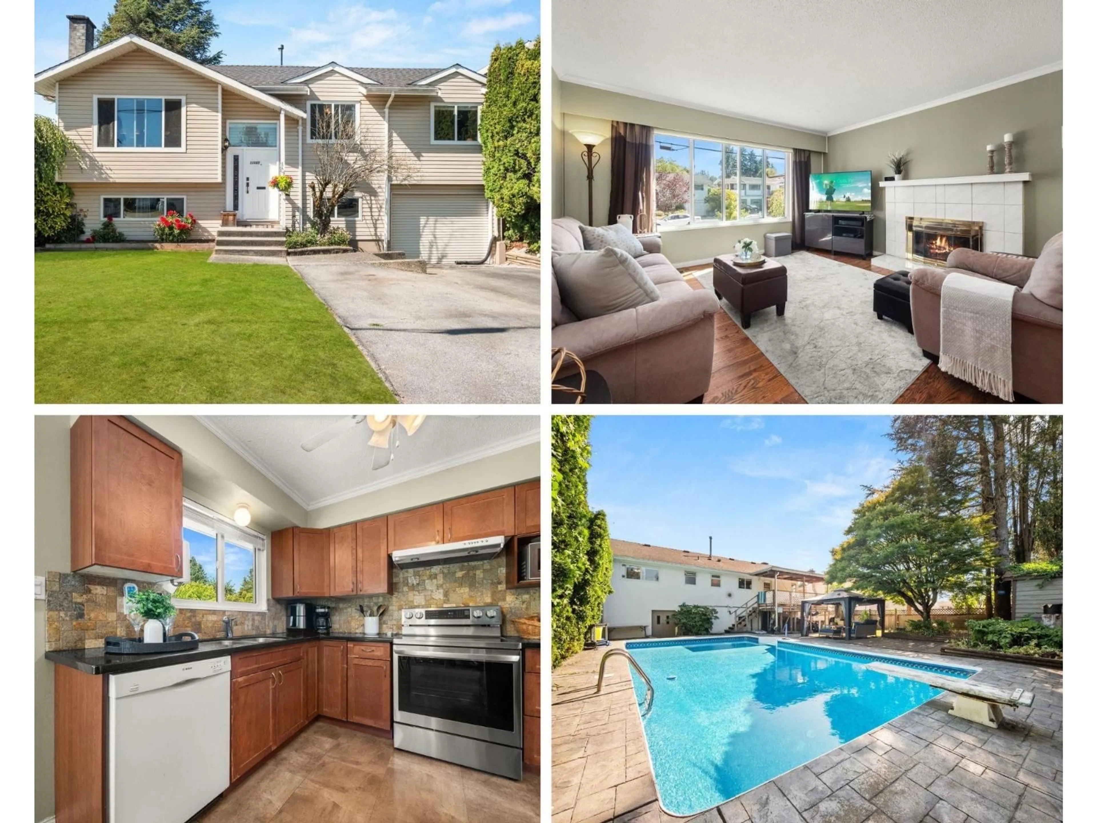 A pic from outside/outdoor area/front of a property/back of a property/a pic from drone, water/lake/river/ocean view for 11665 94A, Delta British Columbia V4C3S4