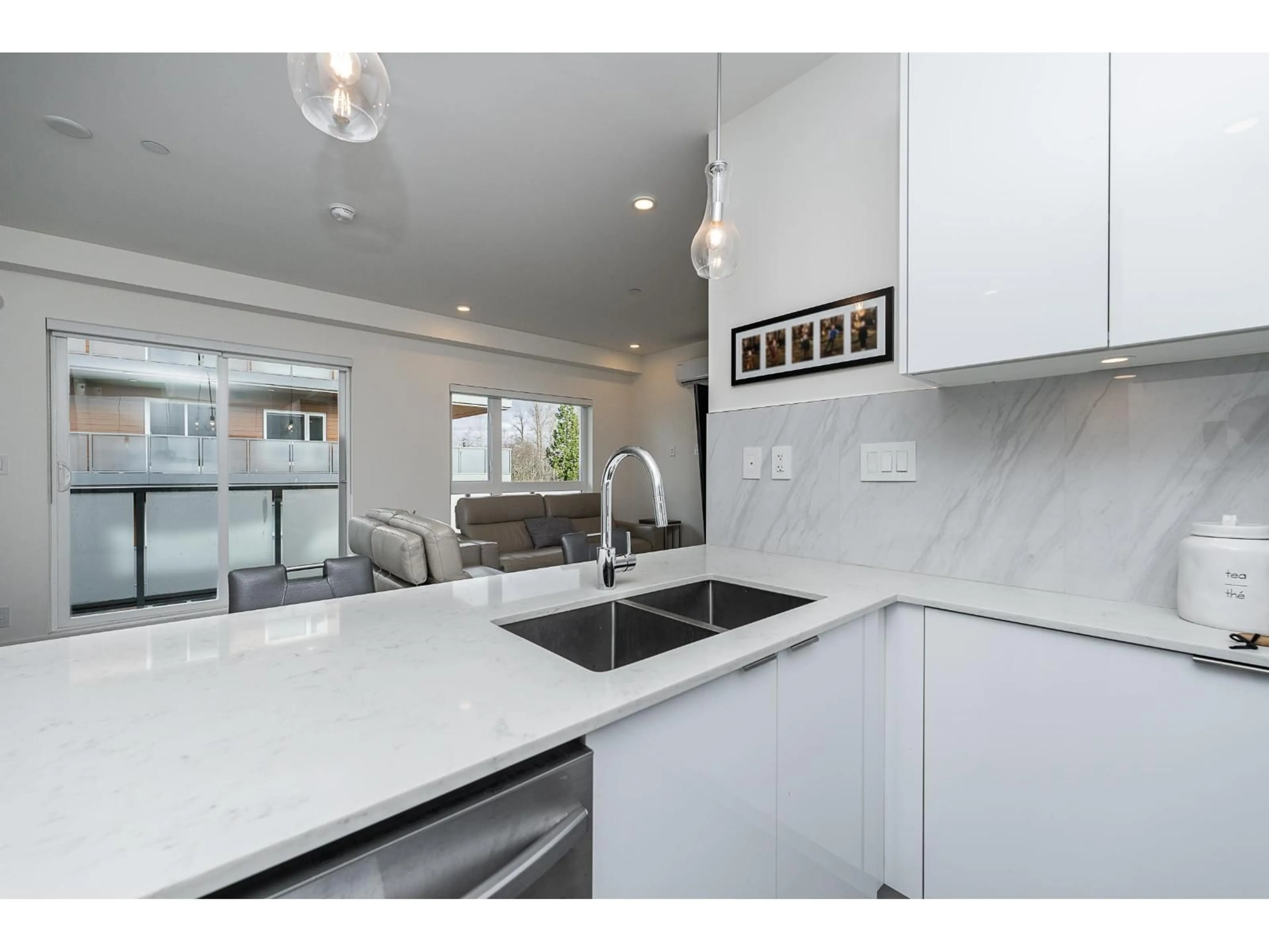 Open concept kitchen, ceramic/tile floor for A303 - 8447 202, Langley British Columbia V2Y2B7