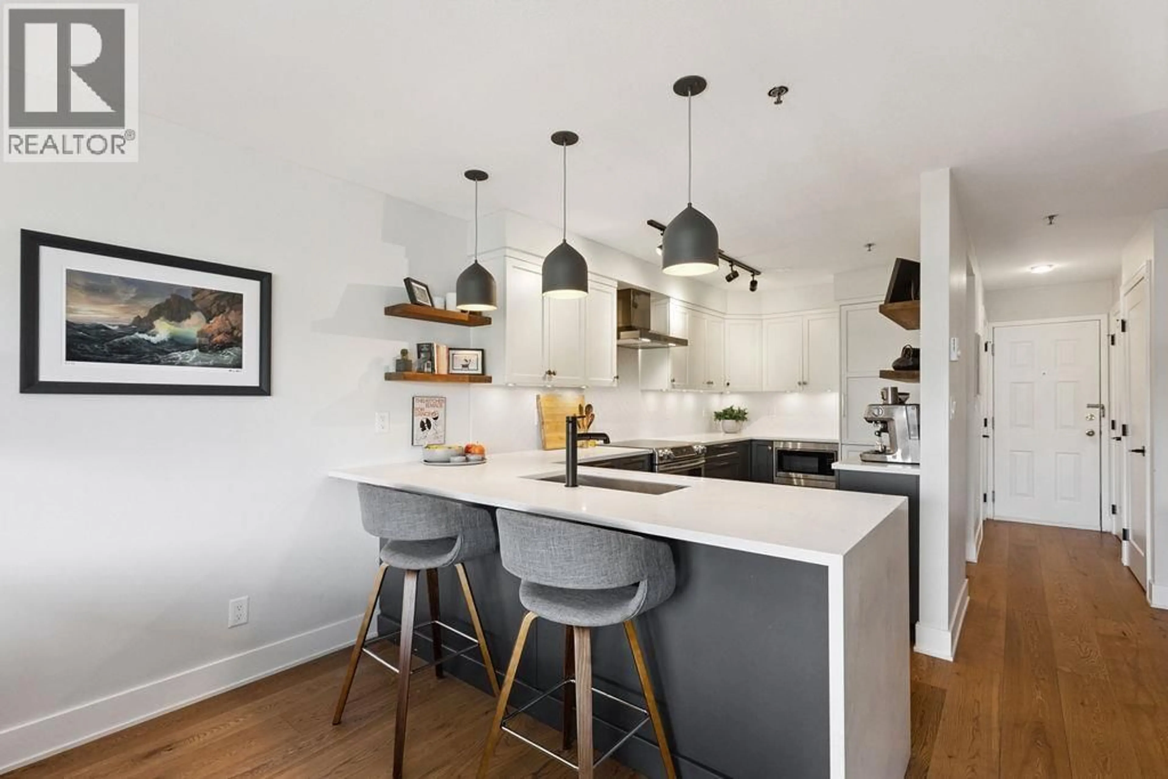 Contemporary kitchen, unknown for 215 - 3250 BROADWAY STREET, Vancouver British Columbia V6K2H4