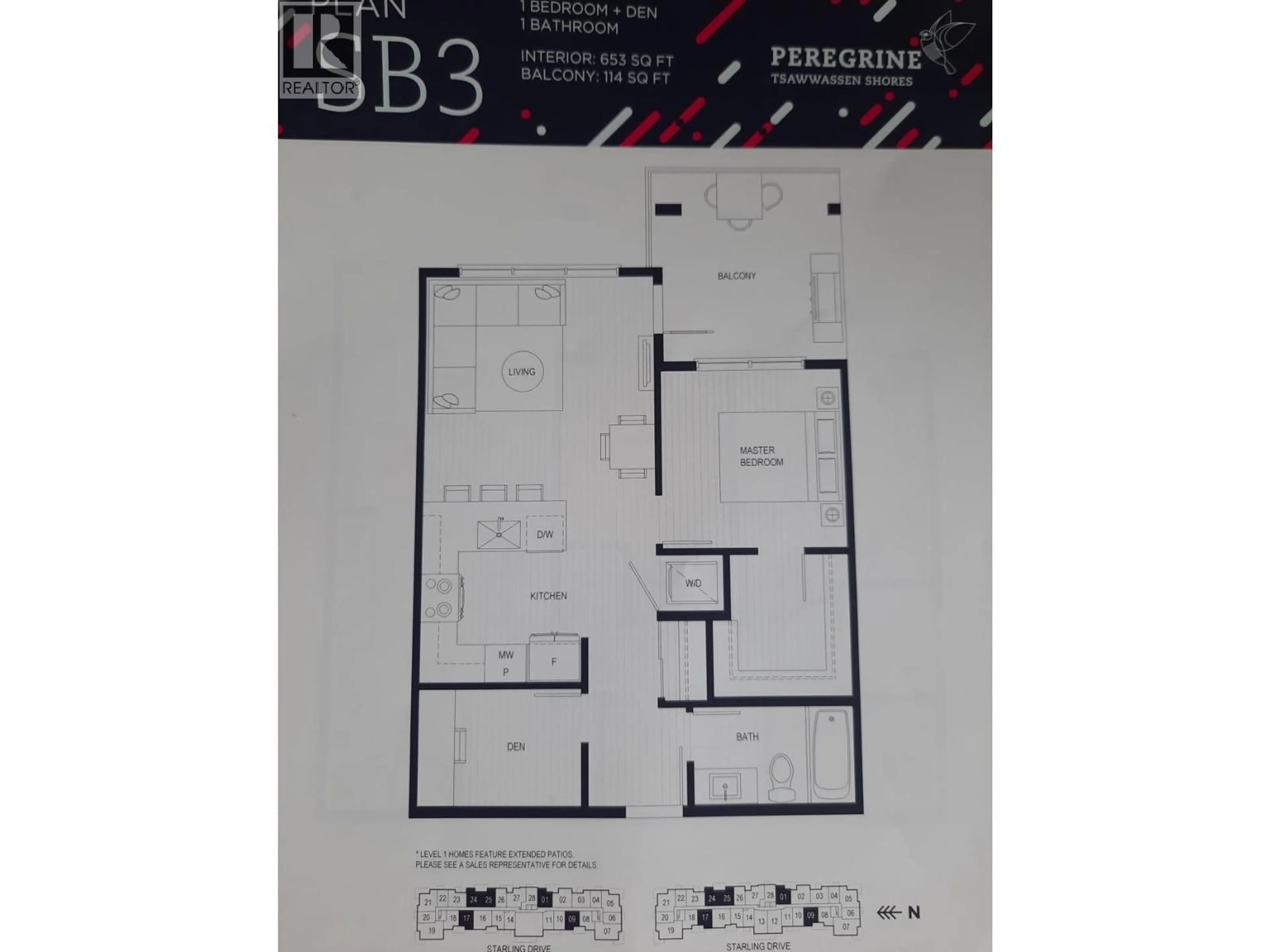 Floor plan for 224 - 1792 STARLING DRIVE, Tsawwassen British Columbia V4M0E4