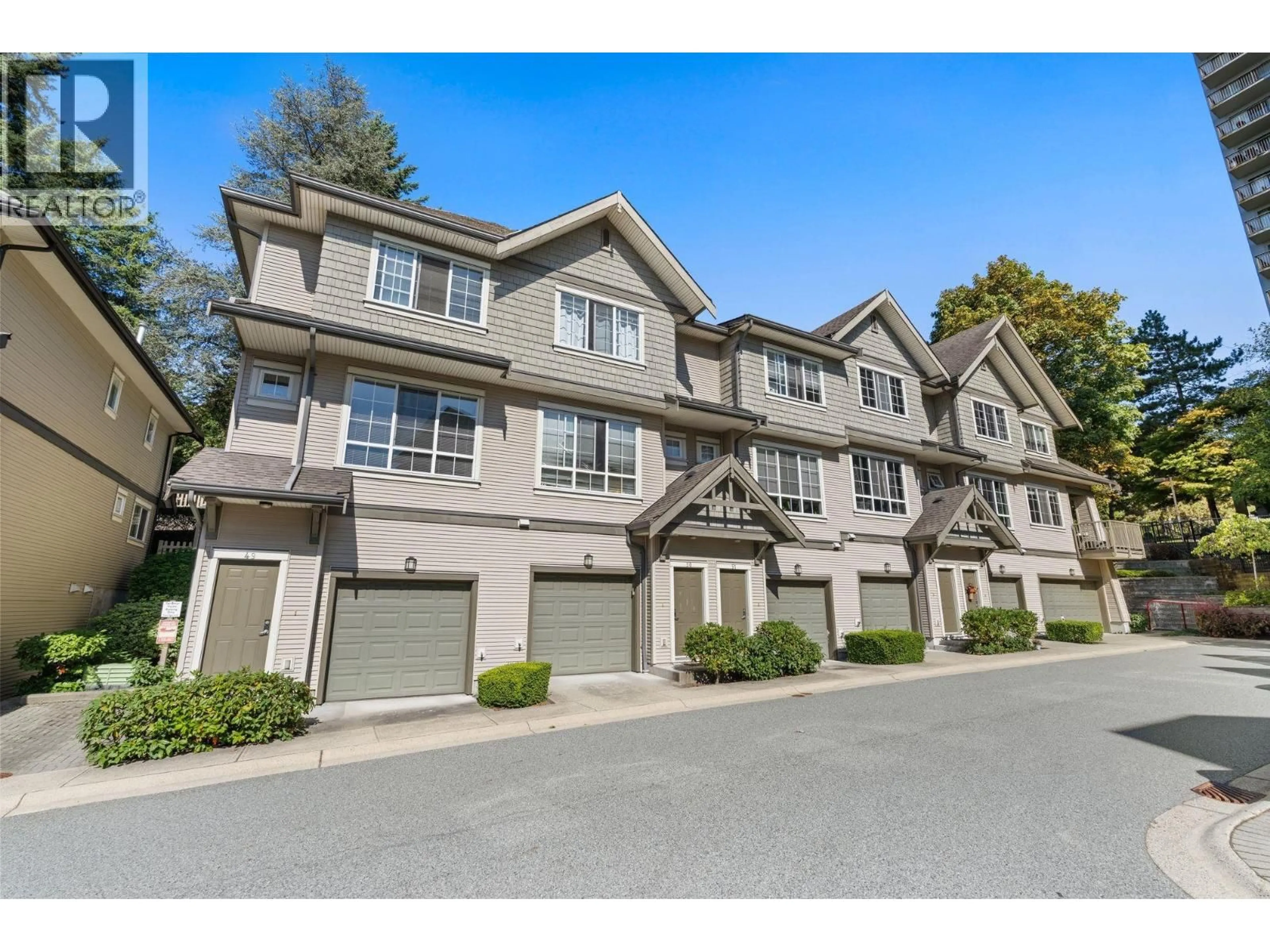 A pic from outside/outdoor area/front of a property/back of a property/a pic from drone, street for 53 - 9088 HALSTON COURT, Burnaby British Columbia V3N0A7