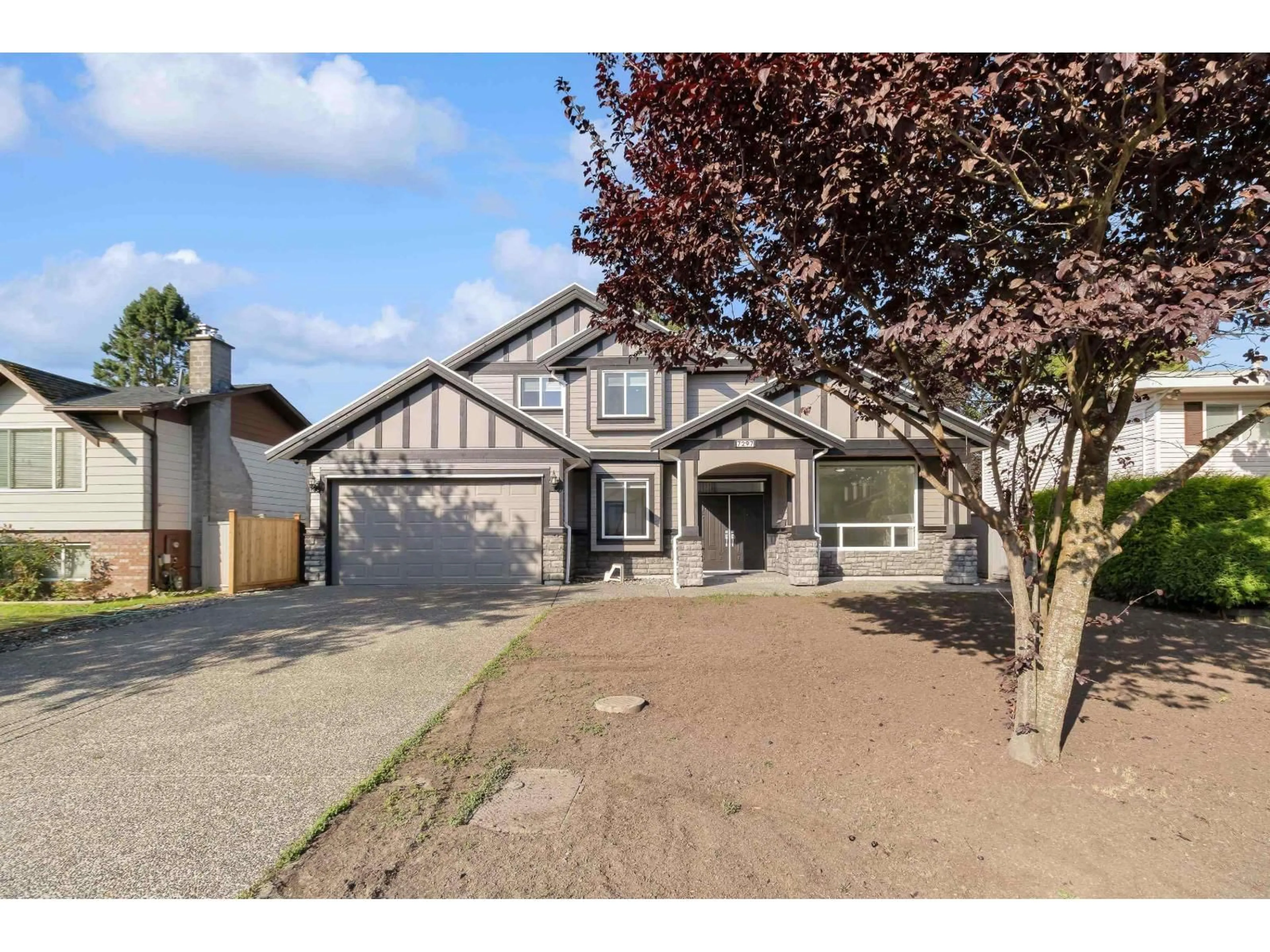 Home with vinyl exterior material, street for 7297 115A, Delta British Columbia V4C5P7