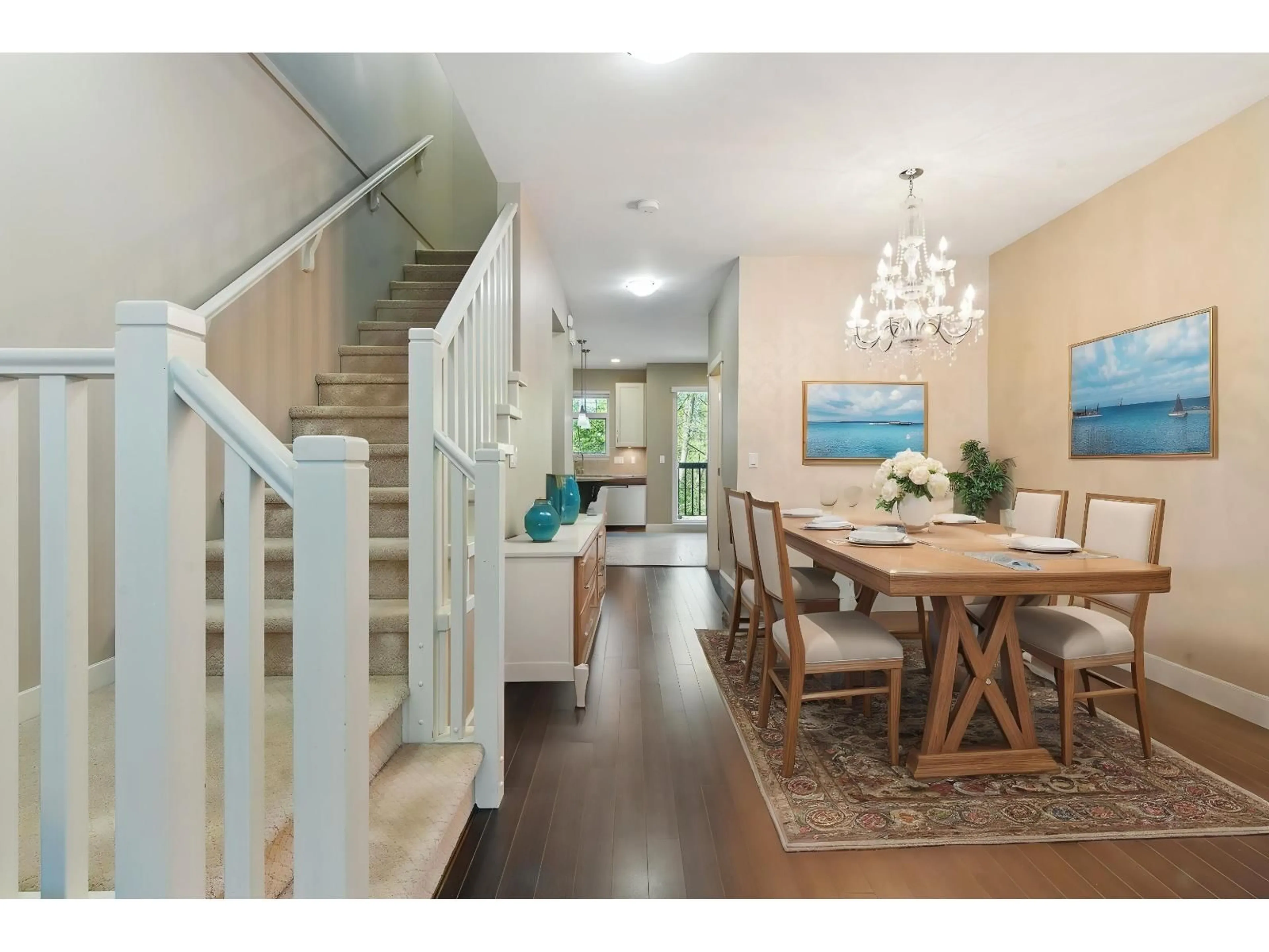 Dining room, wood/laminate floor for 44 - 2979 156, Surrey British Columbia V3Z8V8