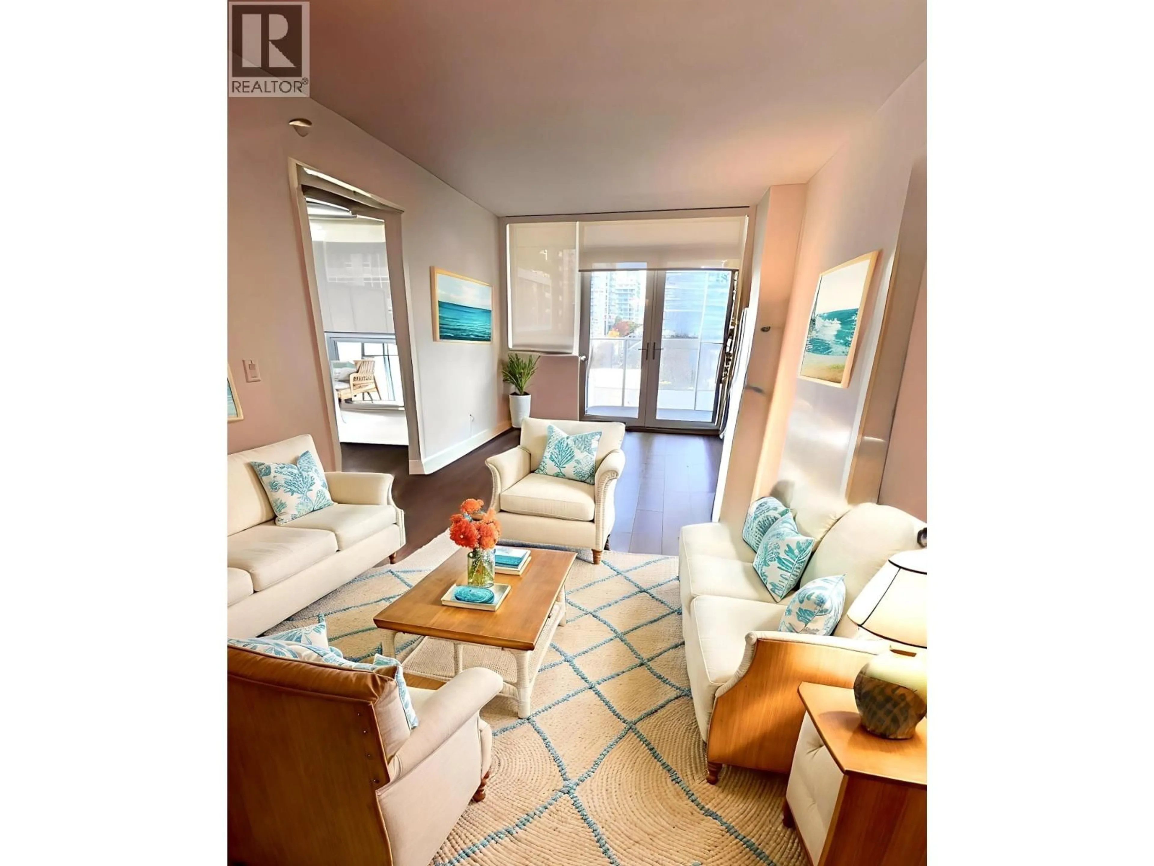 Living room with furniture, unknown for 617 - 6328 NO. 3 ROAD, Richmond British Columbia V6Y0L6