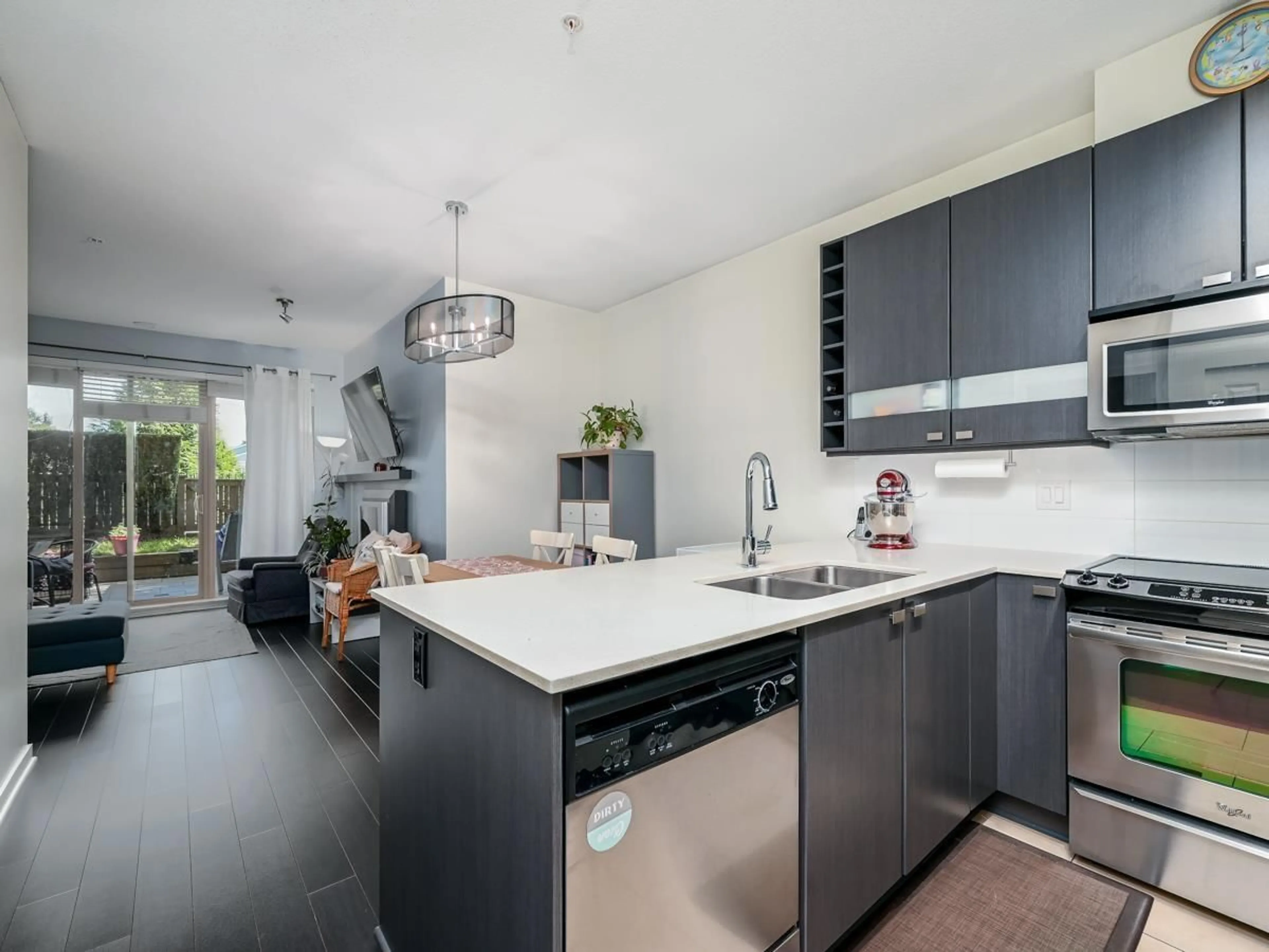 Open concept kitchen, unknown for 130 - 5655 210A, Langley British Columbia V3A0G4