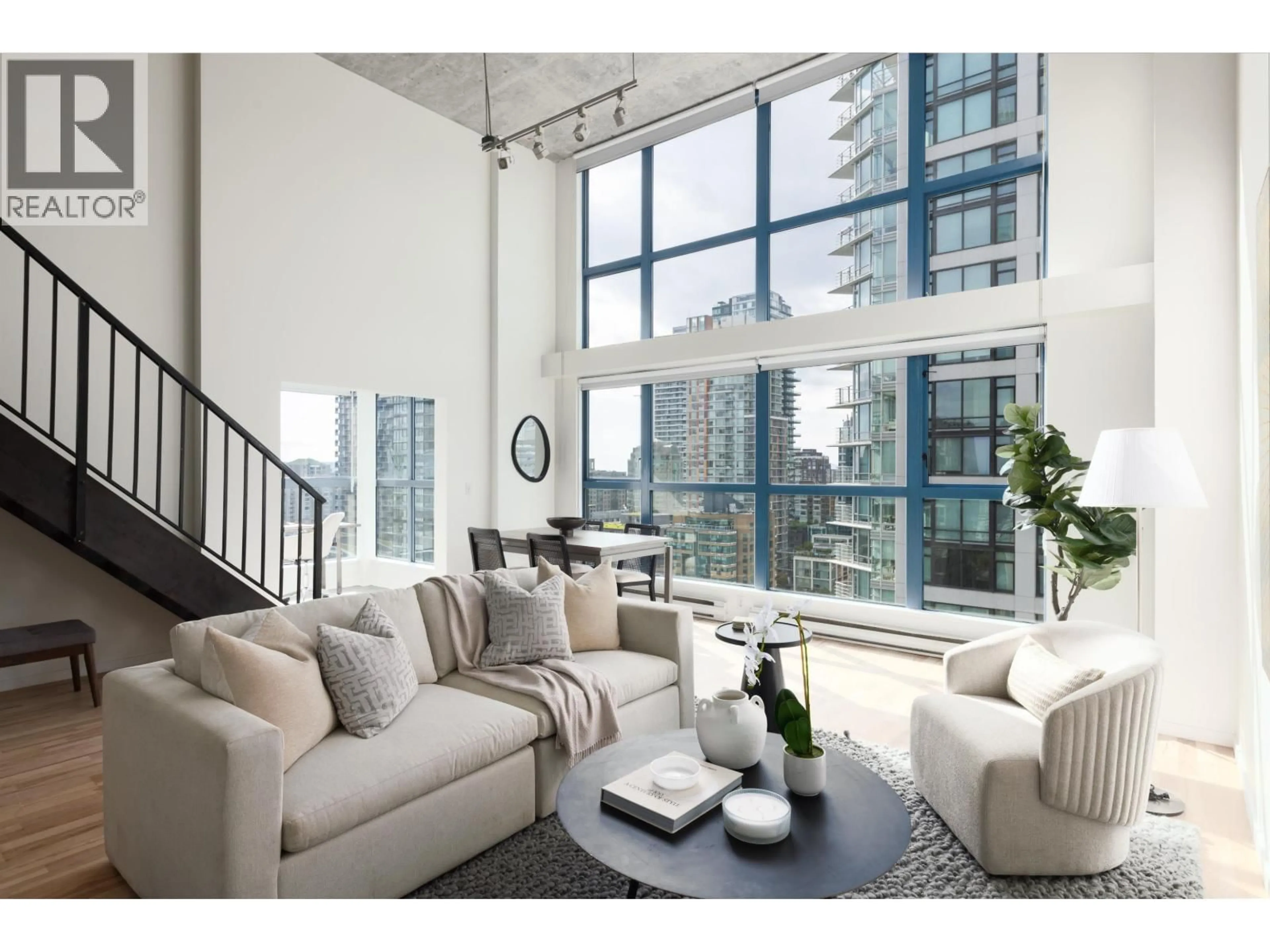 Living room with furniture, unknown for 1102 - 1238 SEYMOUR STREET, Vancouver British Columbia V6B6J3