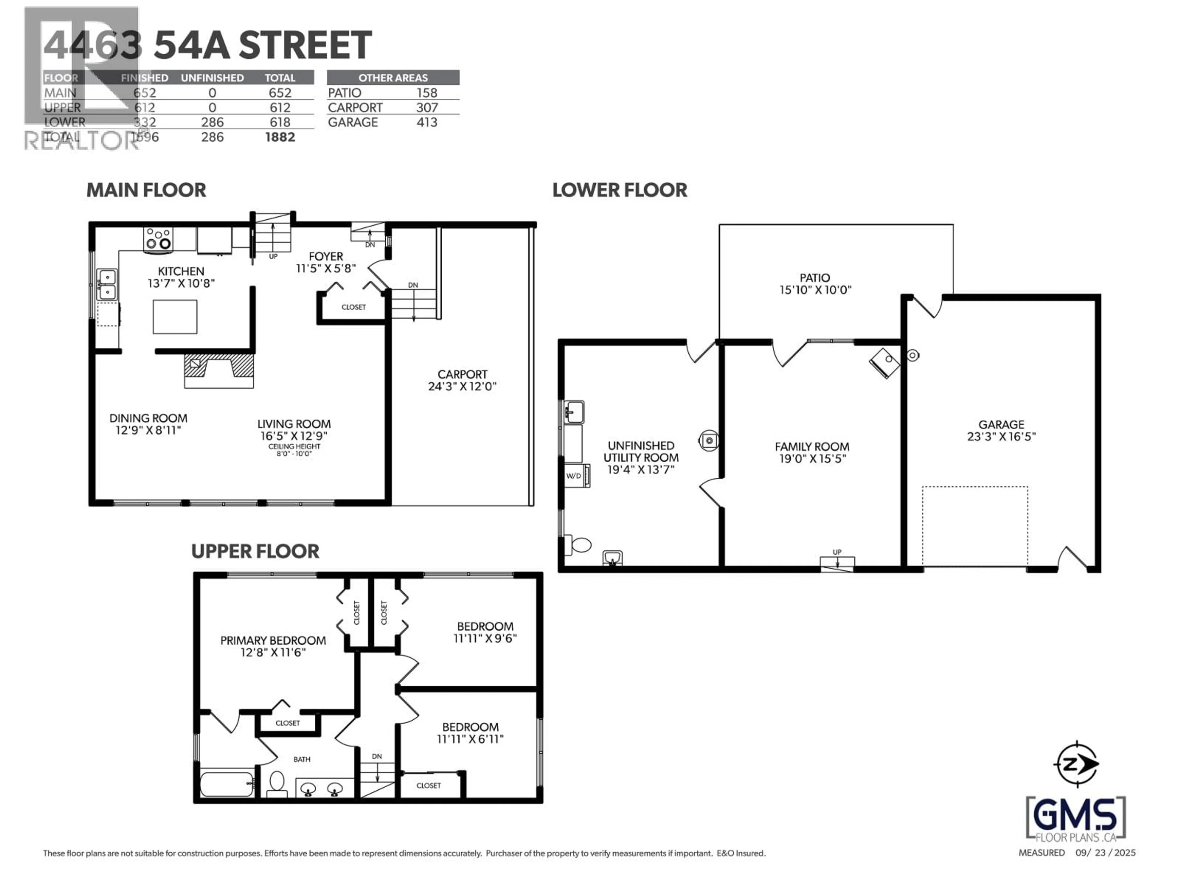 Floor plan for 4463 54A STREET, Delta British Columbia V4K2Z6
