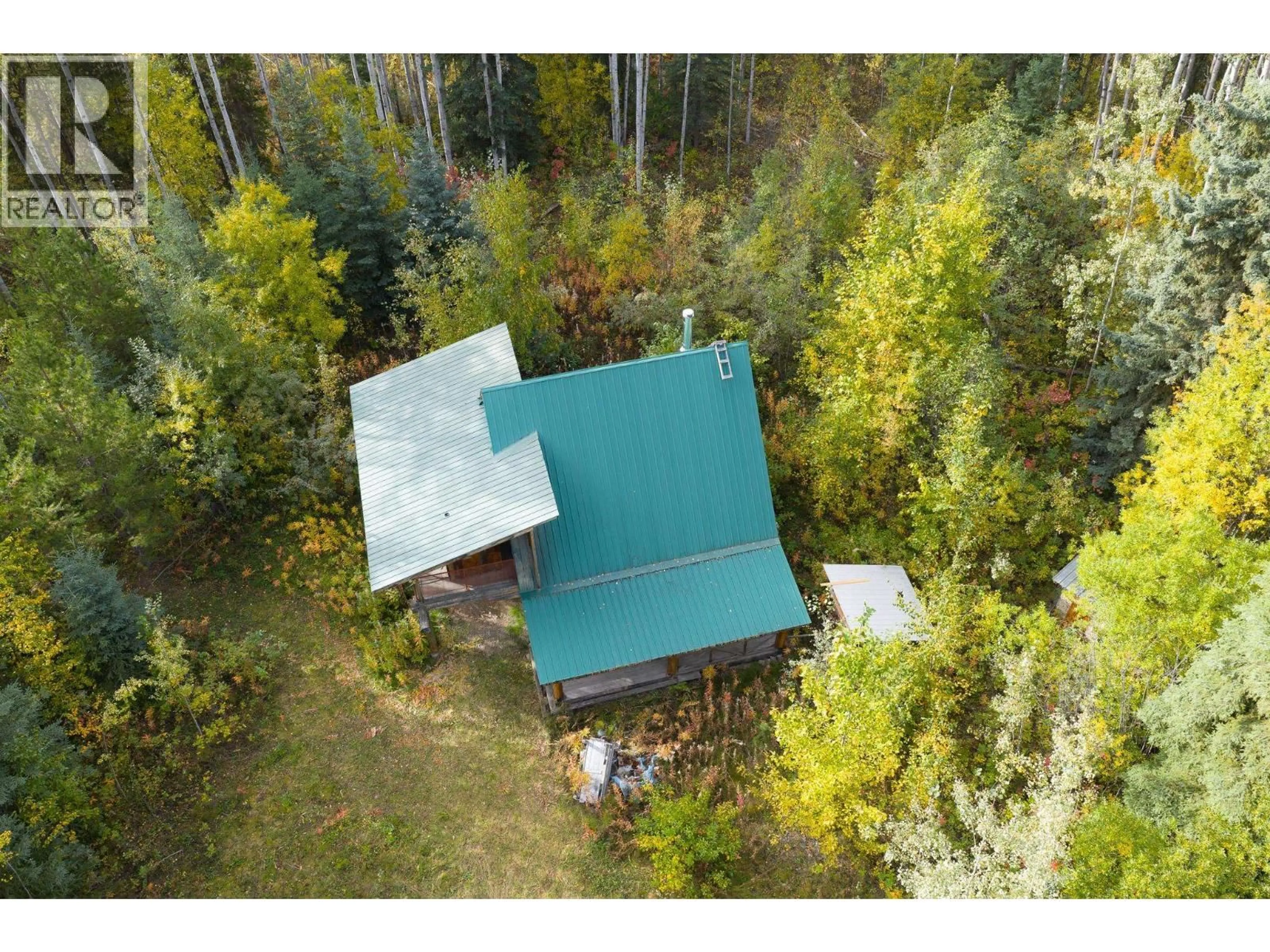 A pic from outside/outdoor area/front of a property/back of a property/a pic from drone, forest/trees view for 12407 SOWCHEA ROAD, Fort St. James British Columbia V0J1P0