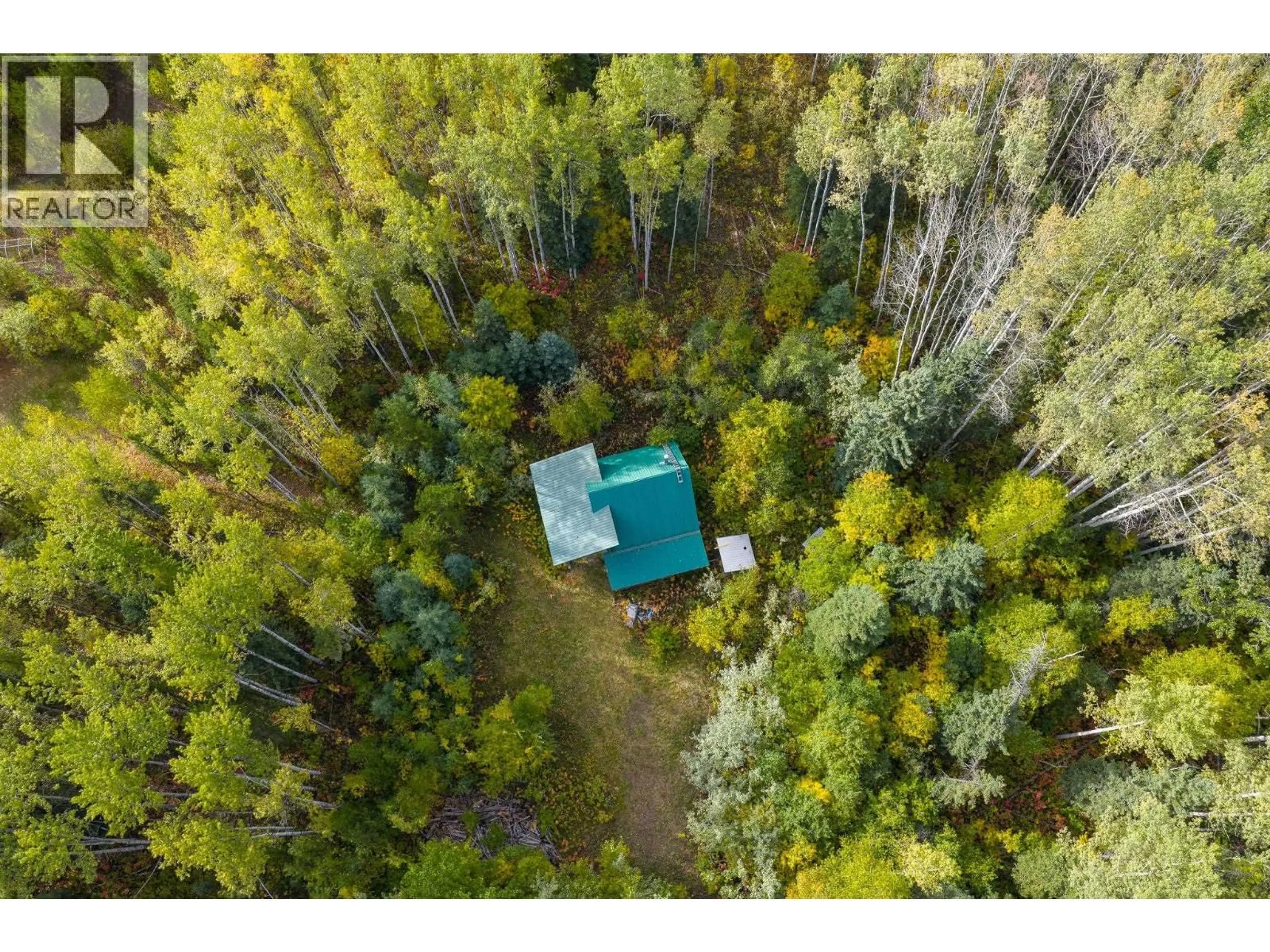 A pic from outside/outdoor area/front of a property/back of a property/a pic from drone, forest/trees view for 12407 SOWCHEA ROAD, Fort St. James British Columbia V0J1P0