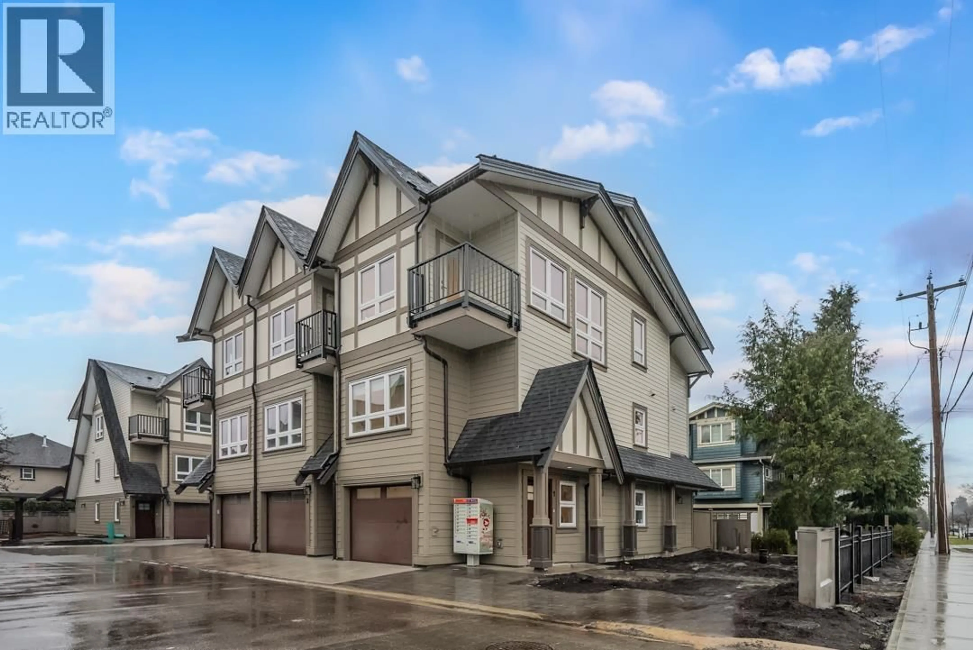 Home with vinyl exterior material, street for 3 - 9820 ALBERTA ROAD, Richmond British Columbia V6Y1T6