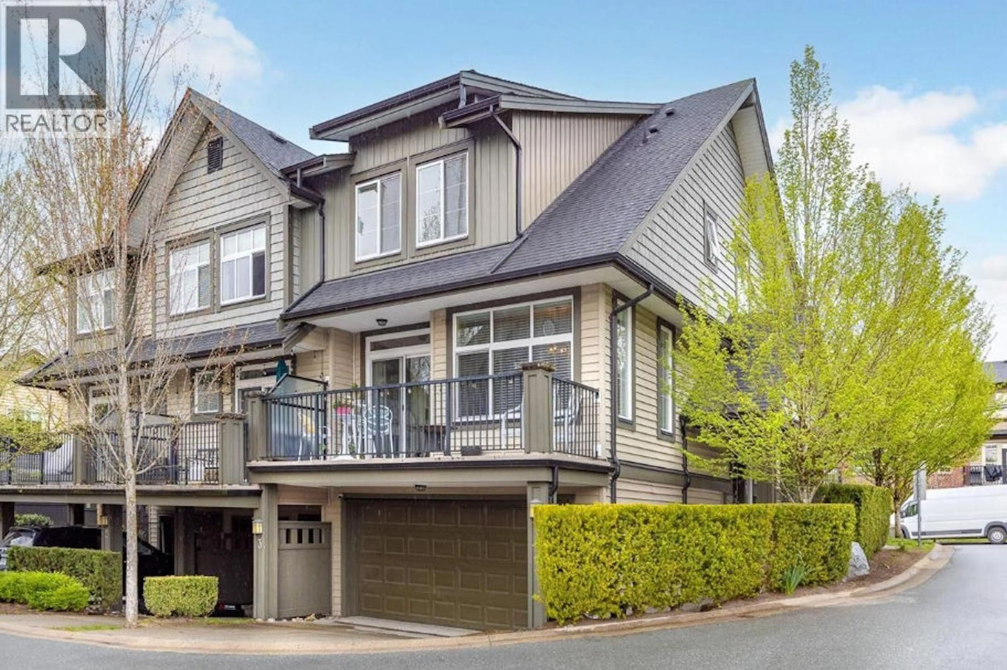 Home with vinyl exterior material, street for 3 - 13819 232 STREET, Maple Ridge British Columbia V4R0C7