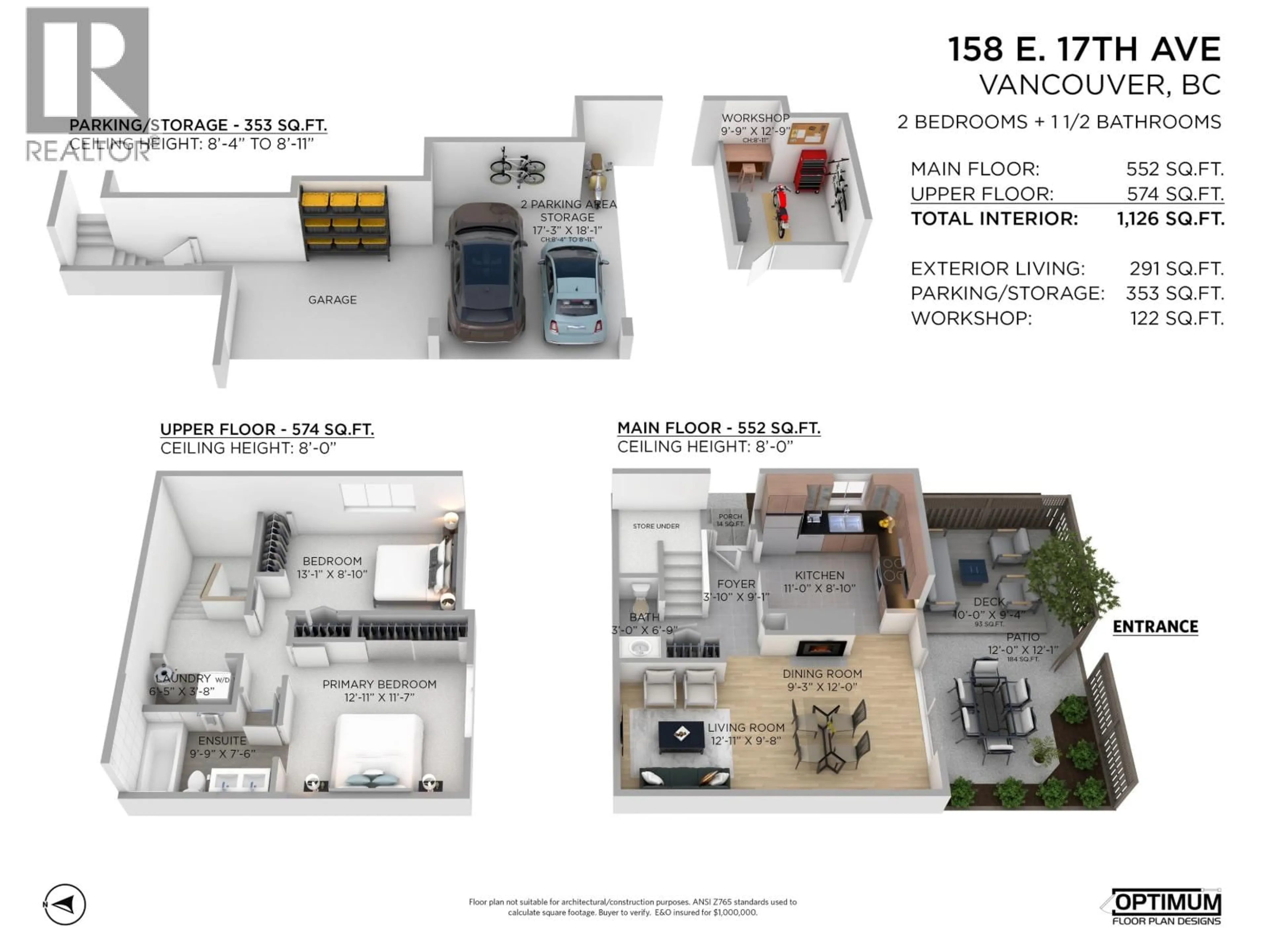 Floor plan for 158 17TH AVENUE, Vancouver British Columbia V5V1A4